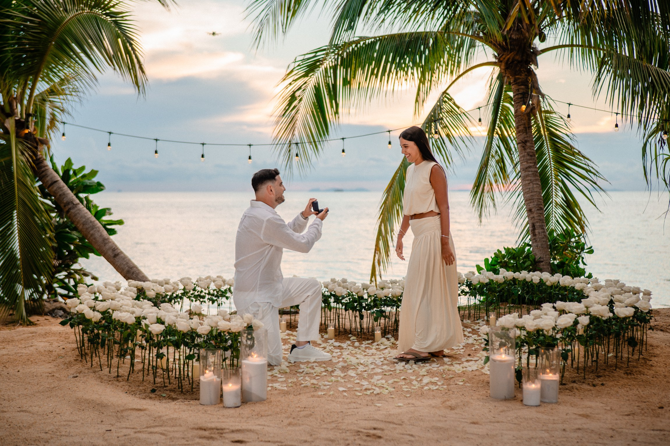 Eden and Linoy. Marriage Proposal Planner in Vietnam | Lumi Love Studio