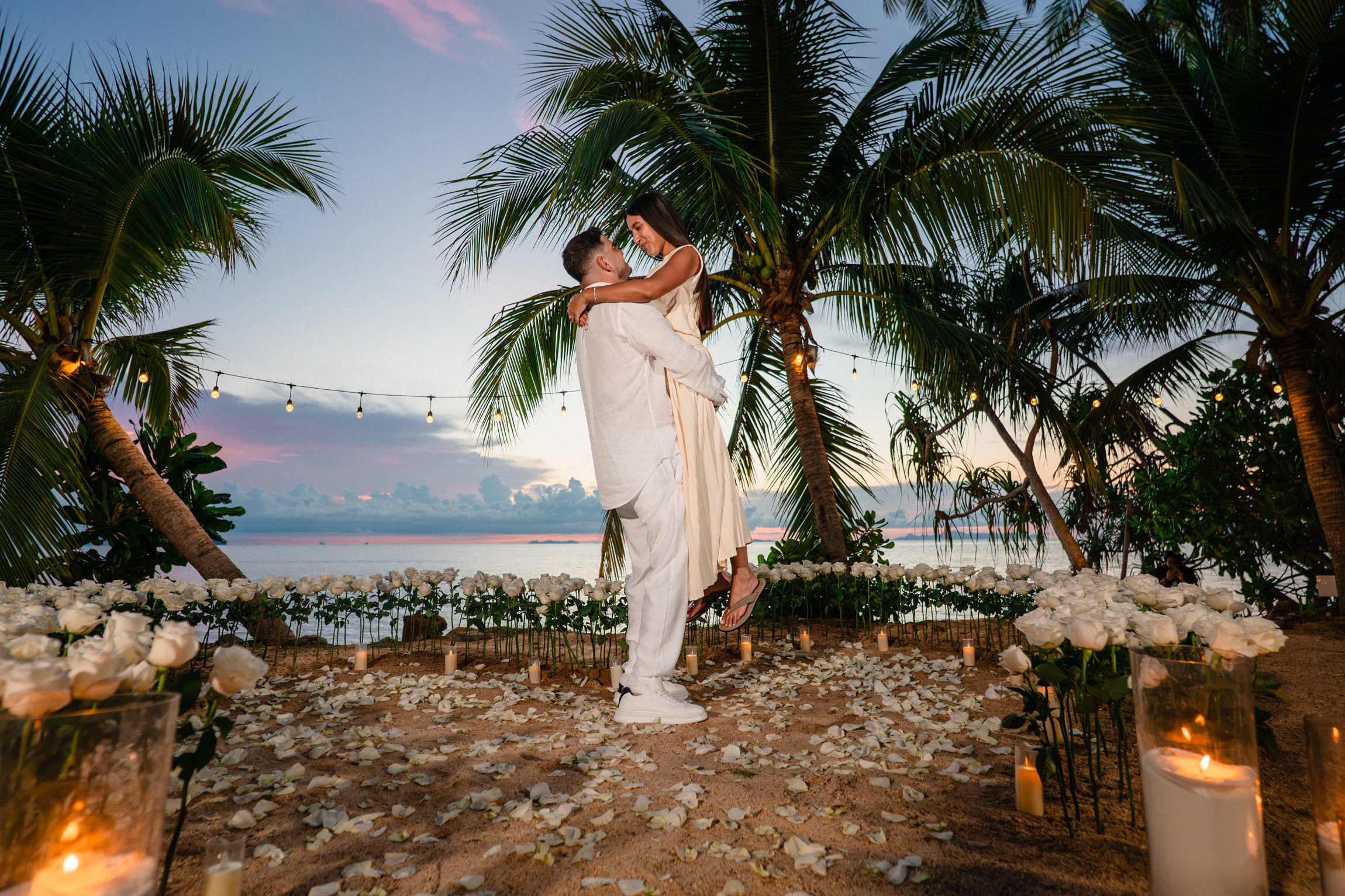 Eden and Linoy. Marriage Proposal Planner in Vietnam | Lumi Love Studio