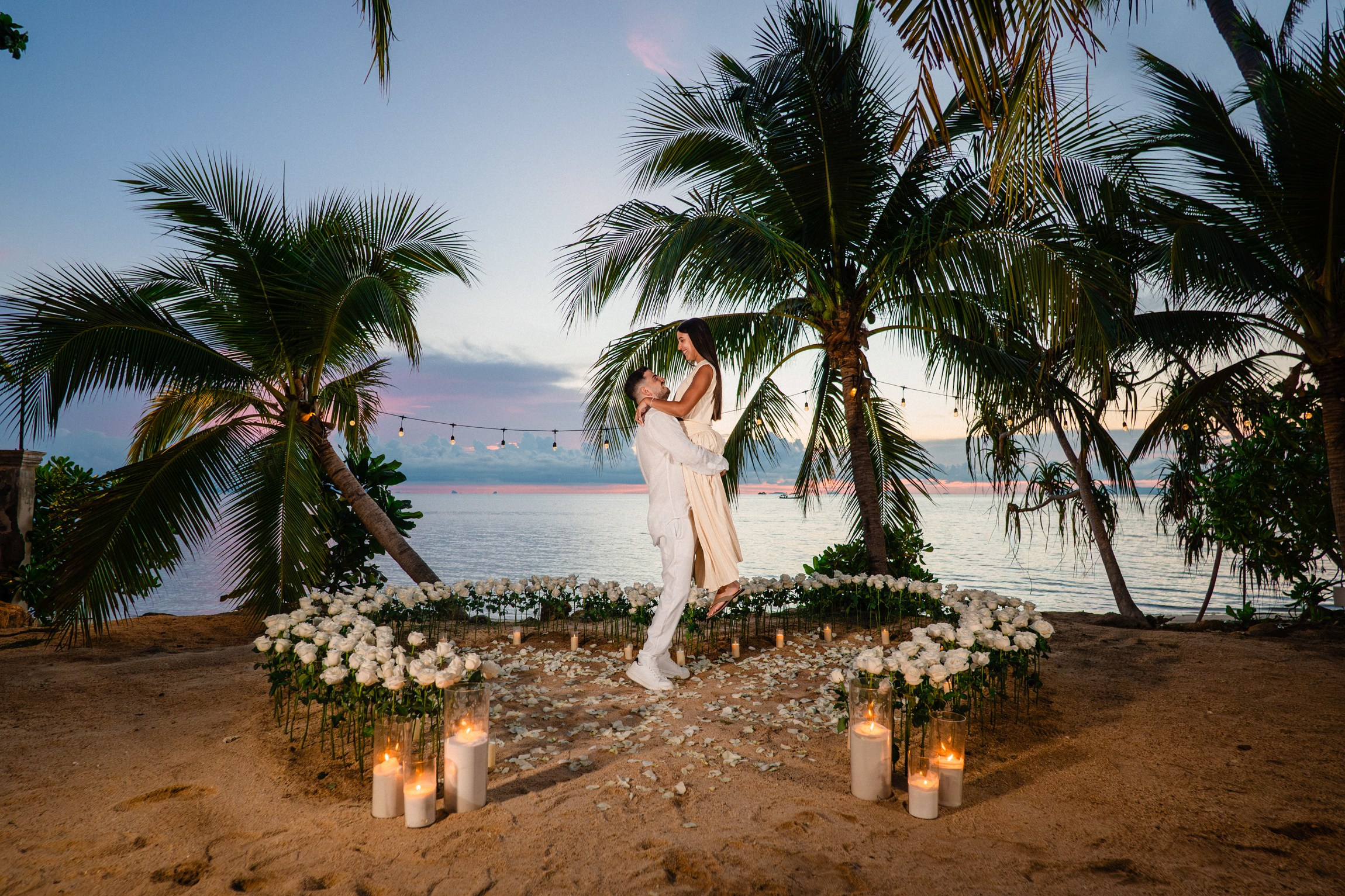 Eden and Linoy. Marriage Proposal Planner in Vietnam | Lumi Love Studio