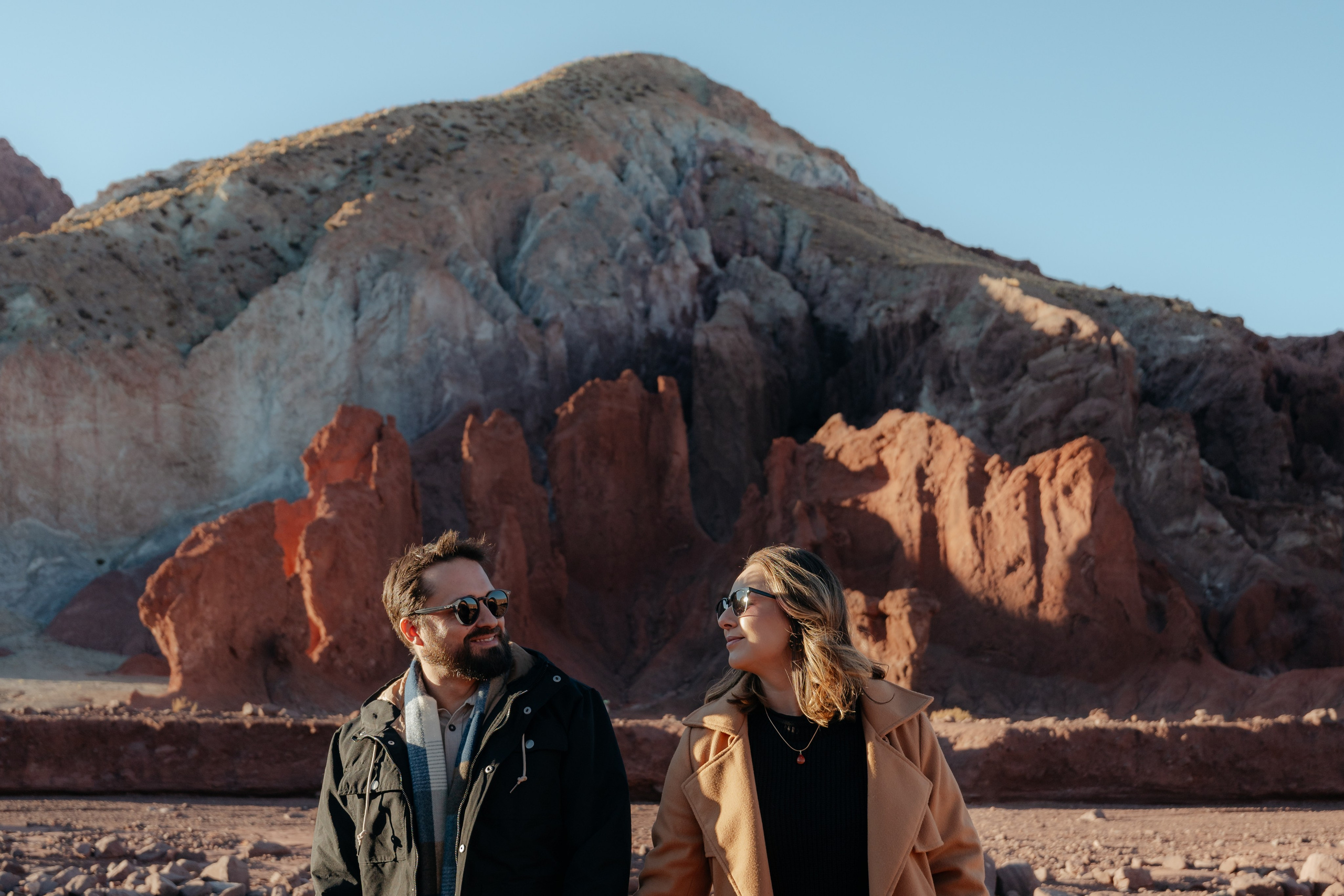 Vale do Arcoíris — Ensaio casual. Fotógrafo em San Pedro de Atacama