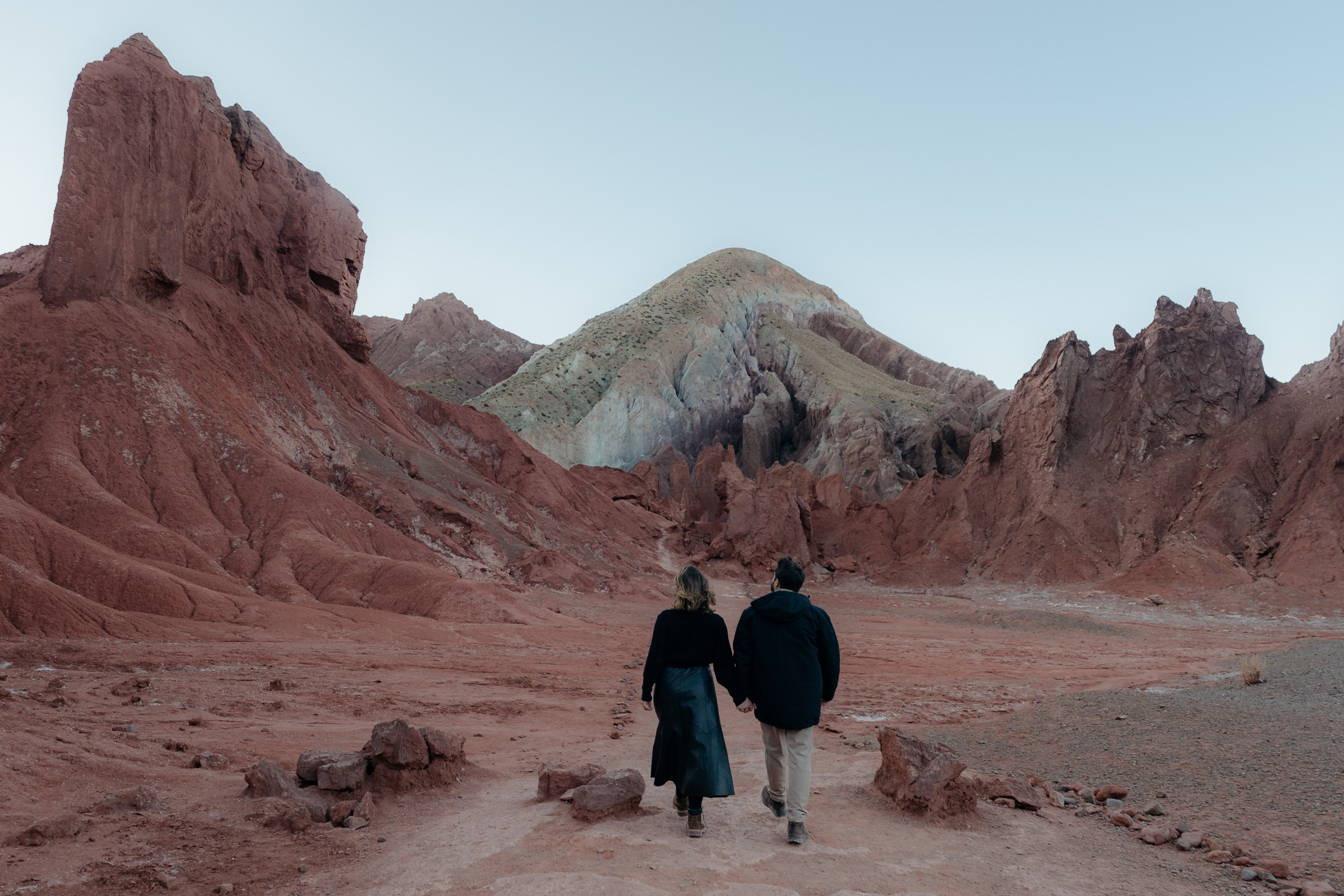 Vale do Arcoíris — Ensaio casual. Fotógrafo em San Pedro de Atacama