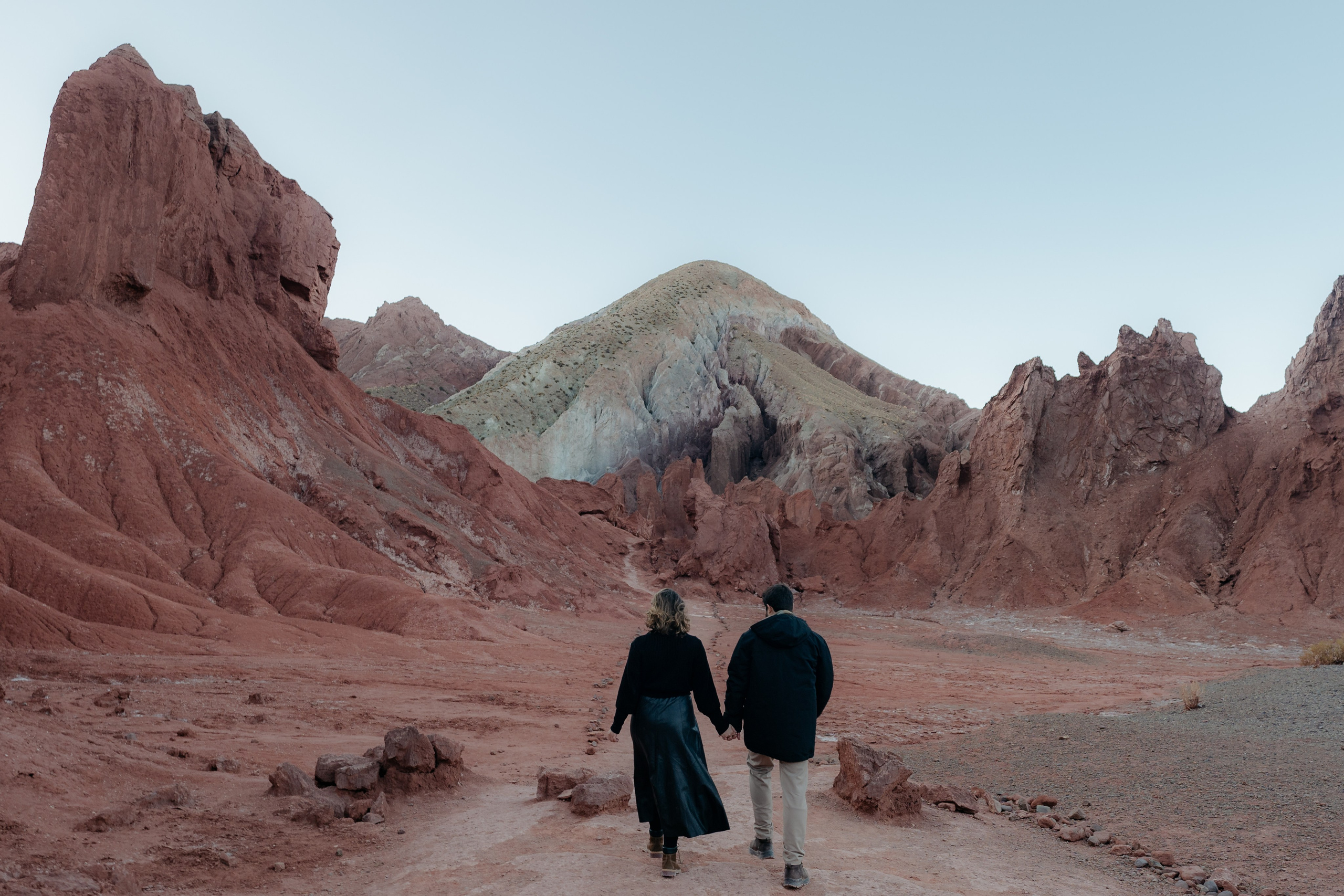 Vale do Arcoíris — Ensaio casual. Fotógrafo em San Pedro de Atacama