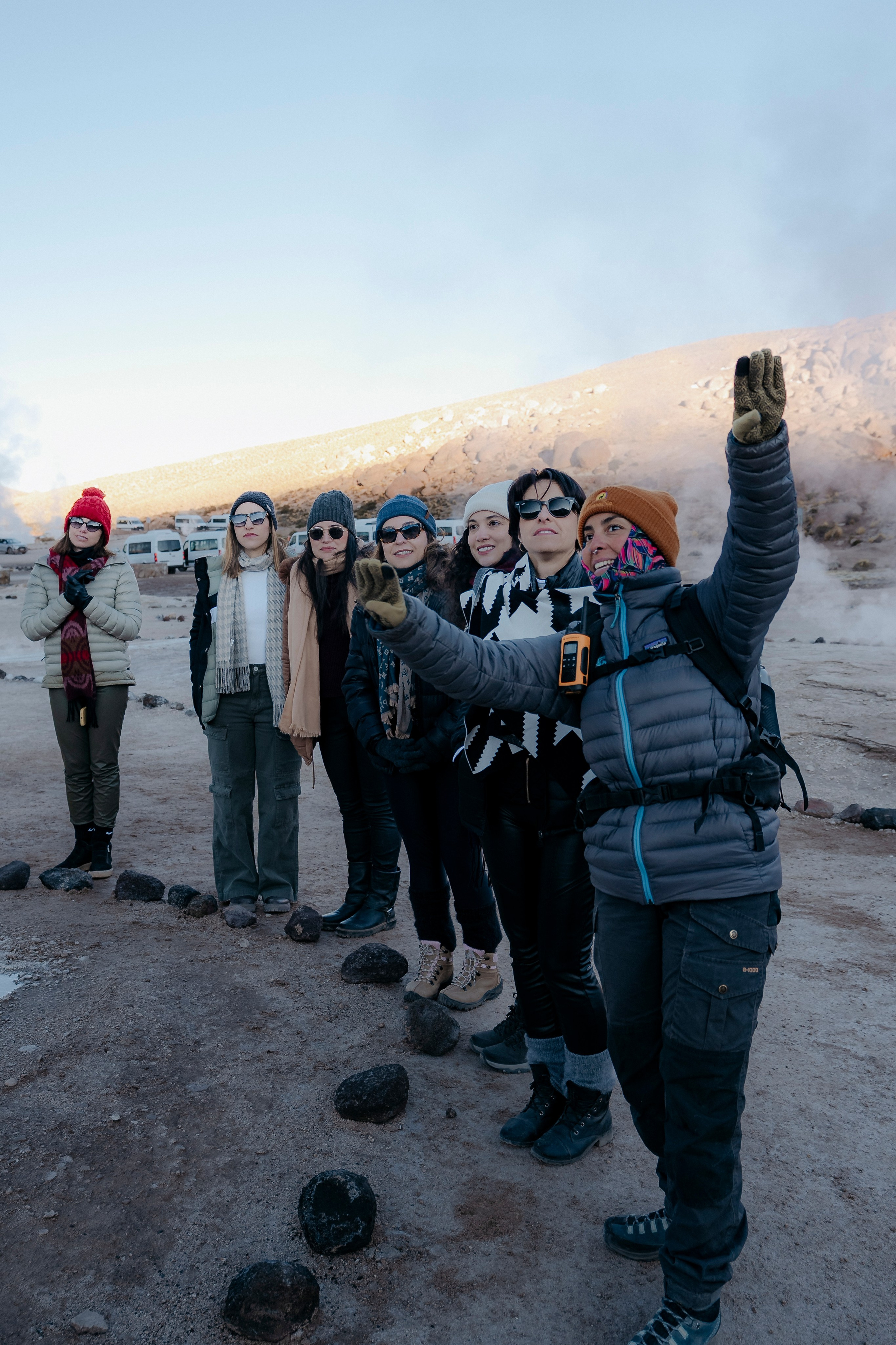 Cobertura de passeio — Geyser el Tatio. Fotógrafo em San Pedro de Atacama