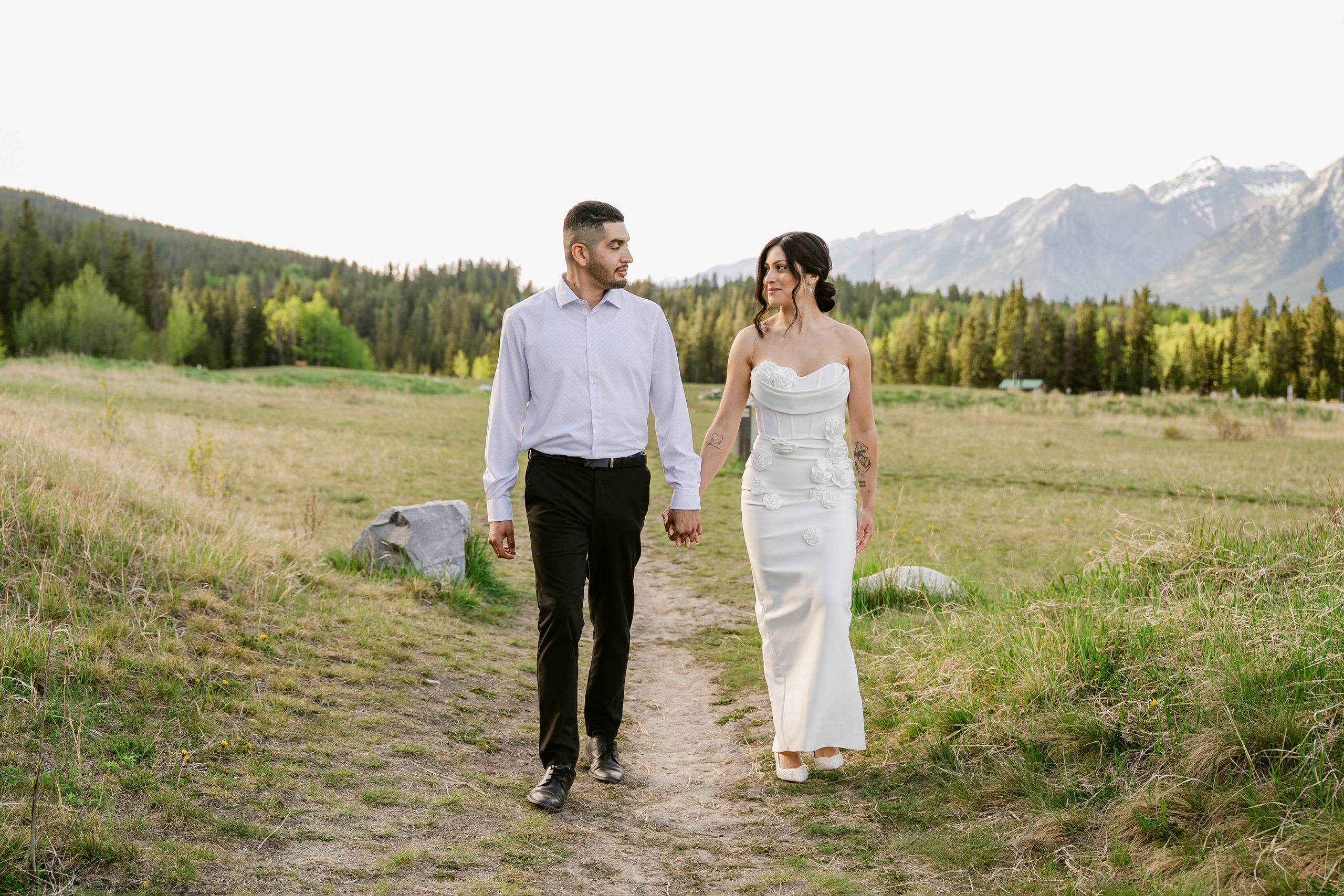 Quarry Lake Park — Canmore -Lina & Moises. Ching Li Photography
