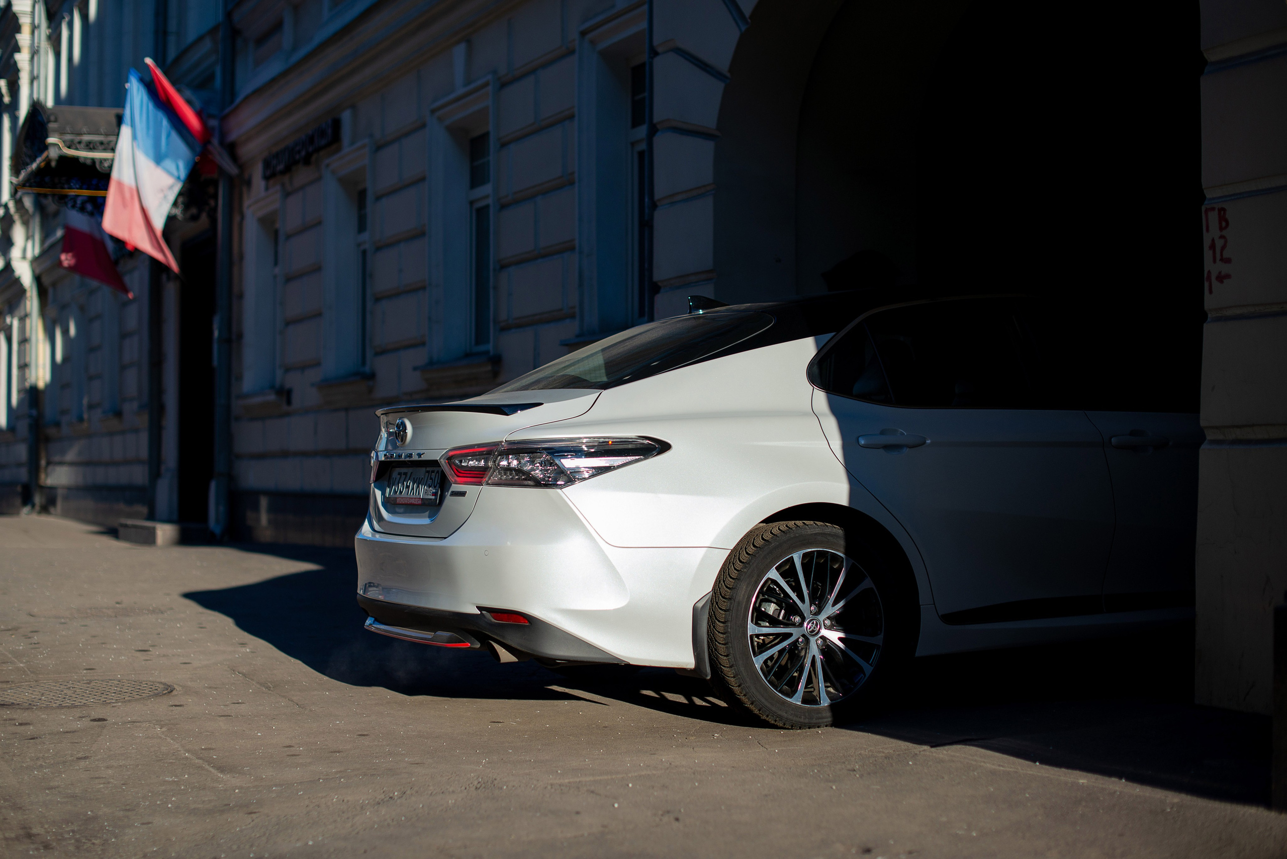 Фотосъемка автомобиля Toyota Camry. FOTÓGRAFO MÉXICO QUINTANA ROO