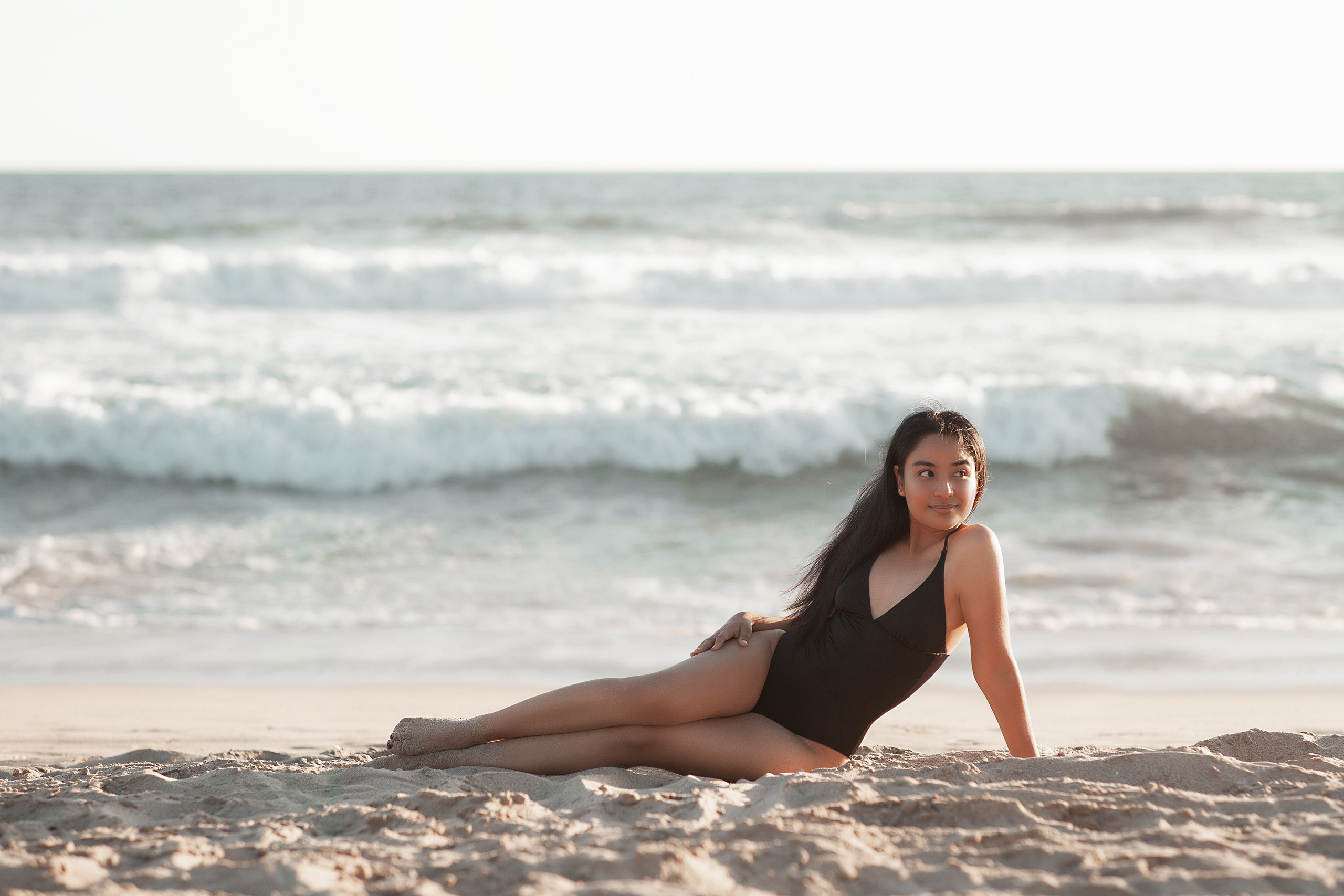 Sesión de fotos en la playa de Mazatlán para Gricelda. Victoria Castellanos. Photographer in Mazatlán