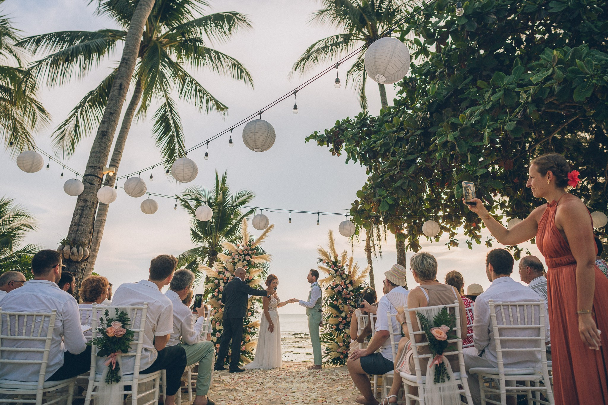 Private Resort Beach Wedding
