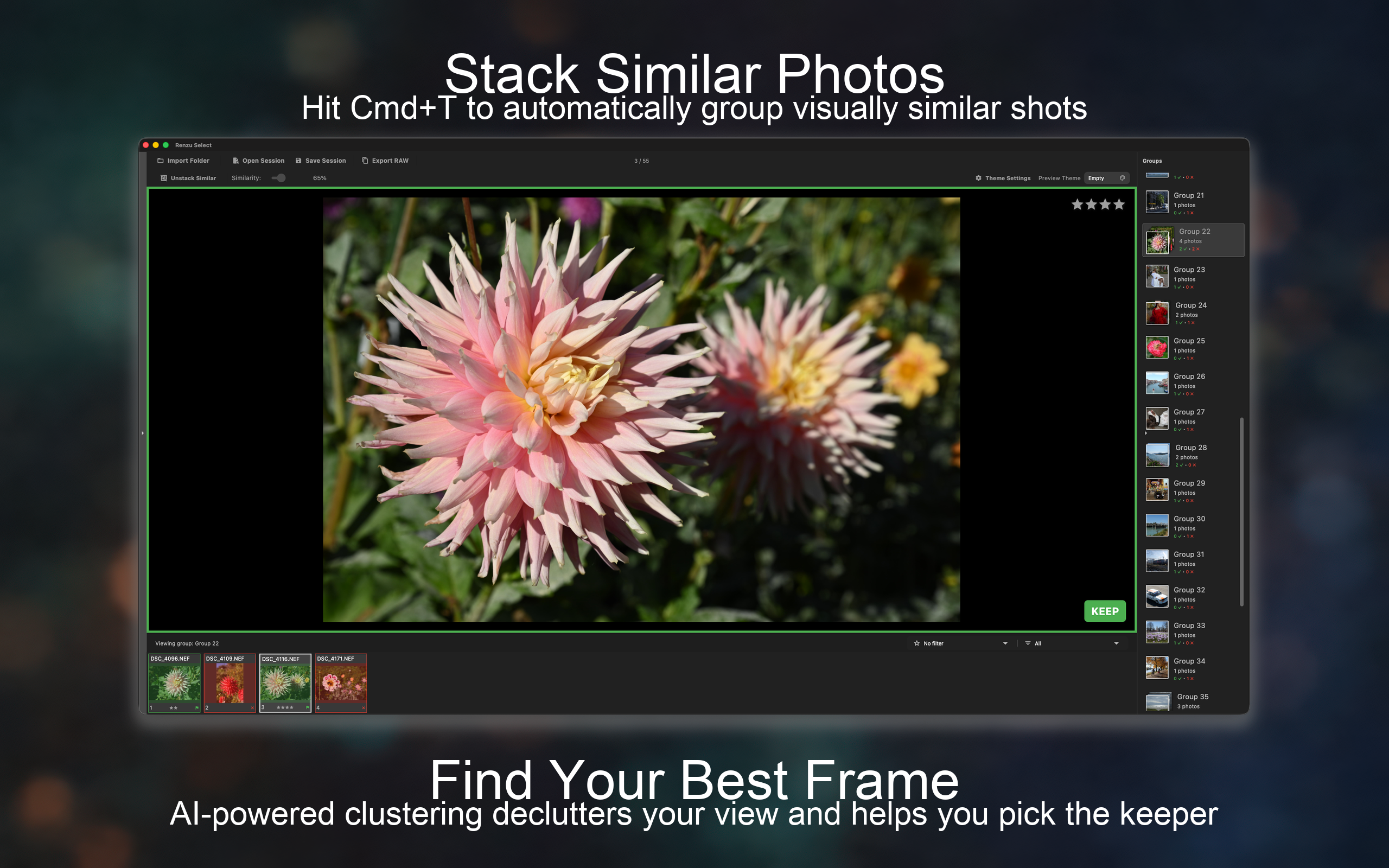 Renzu Select | AI Photo Culling App for macOS. Valerii Konchin | Vancouver Photographer — Events, Portraits, Automotive, Real Estate & Brand Content