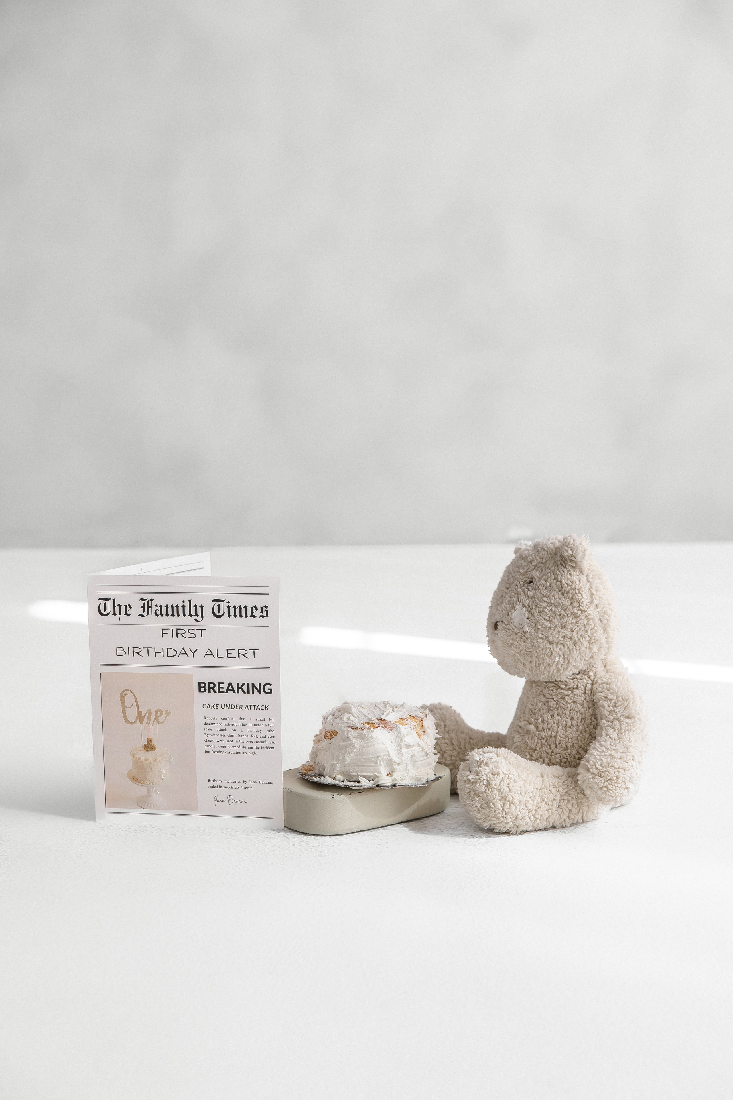 Baby Cake Smash Photographer in Toronto. Iana Banana | Toronto Maternity, Newborn & Family Photographer