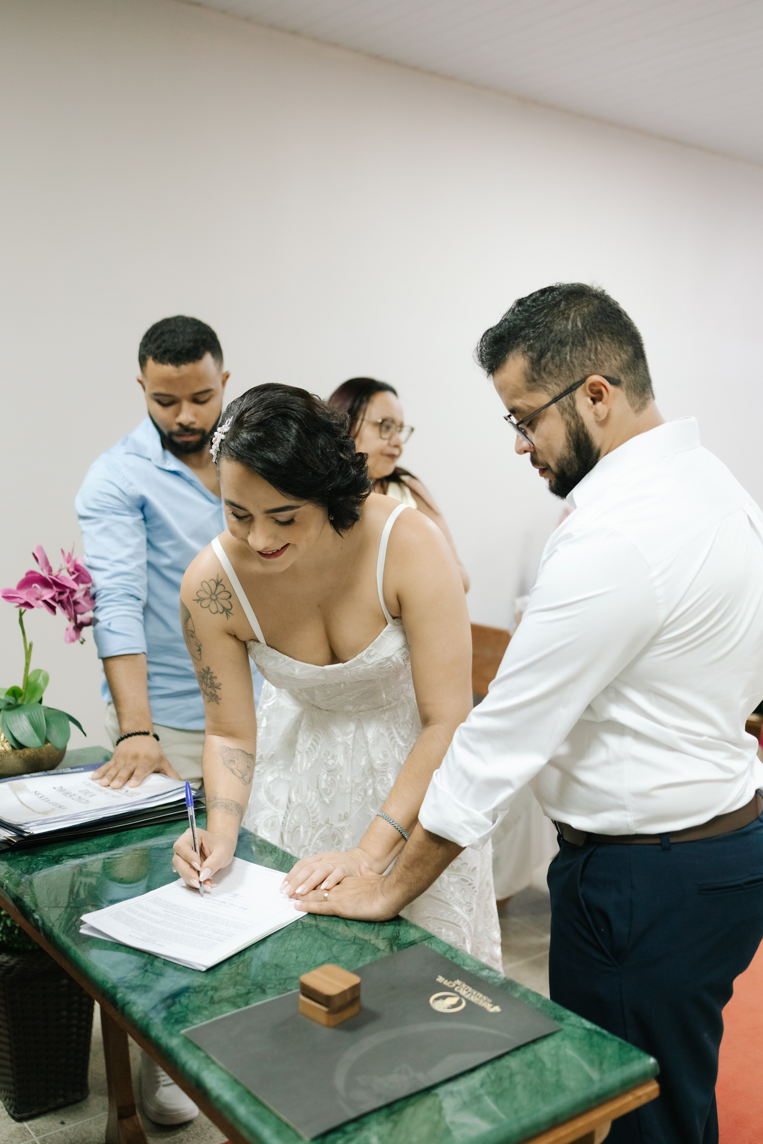 Joana & Miguel — Civil. Fotógrafo Richard Silvestre — Casamentos na Bahia