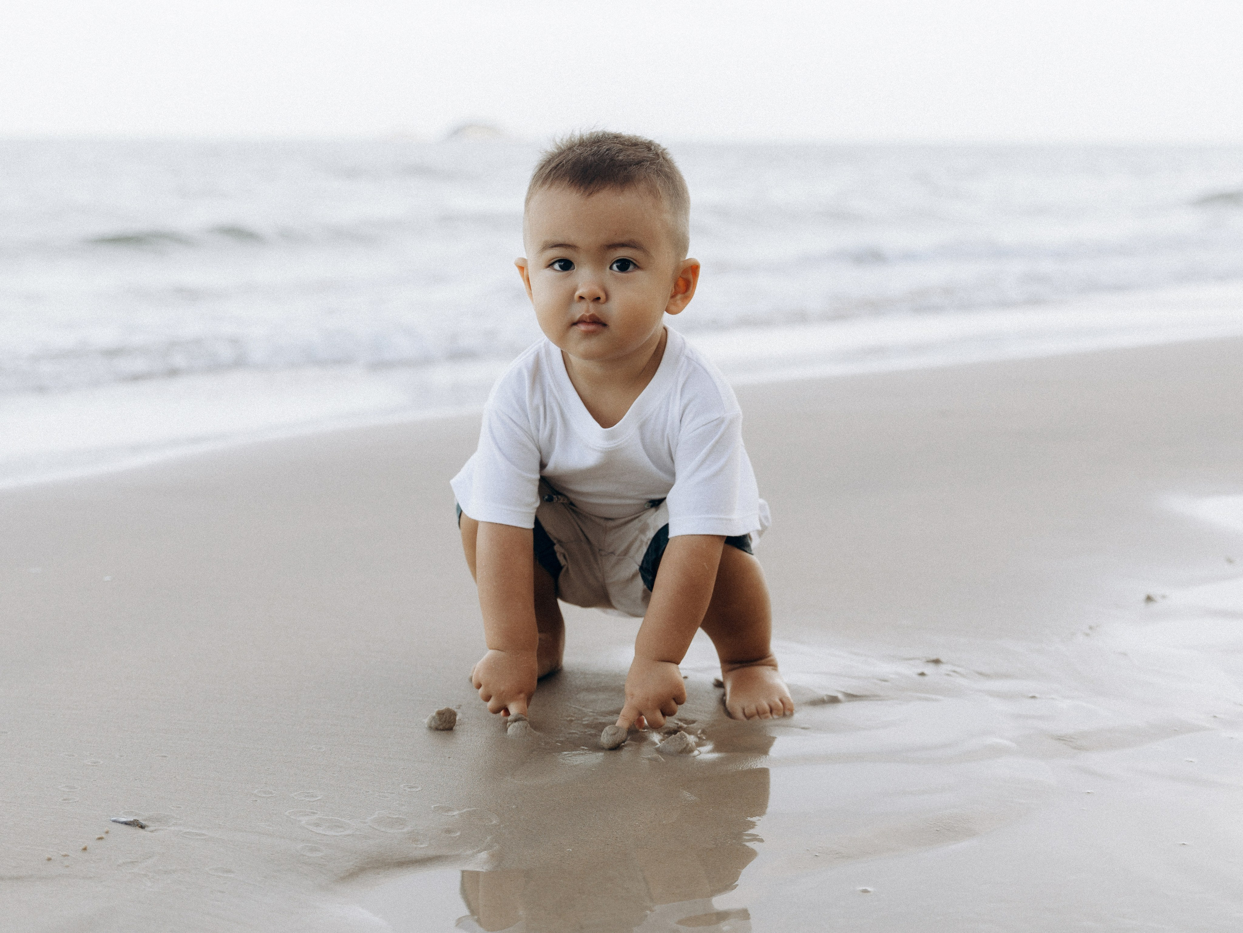At the beach. Family and wedding photographer in Bangkok, Thailand