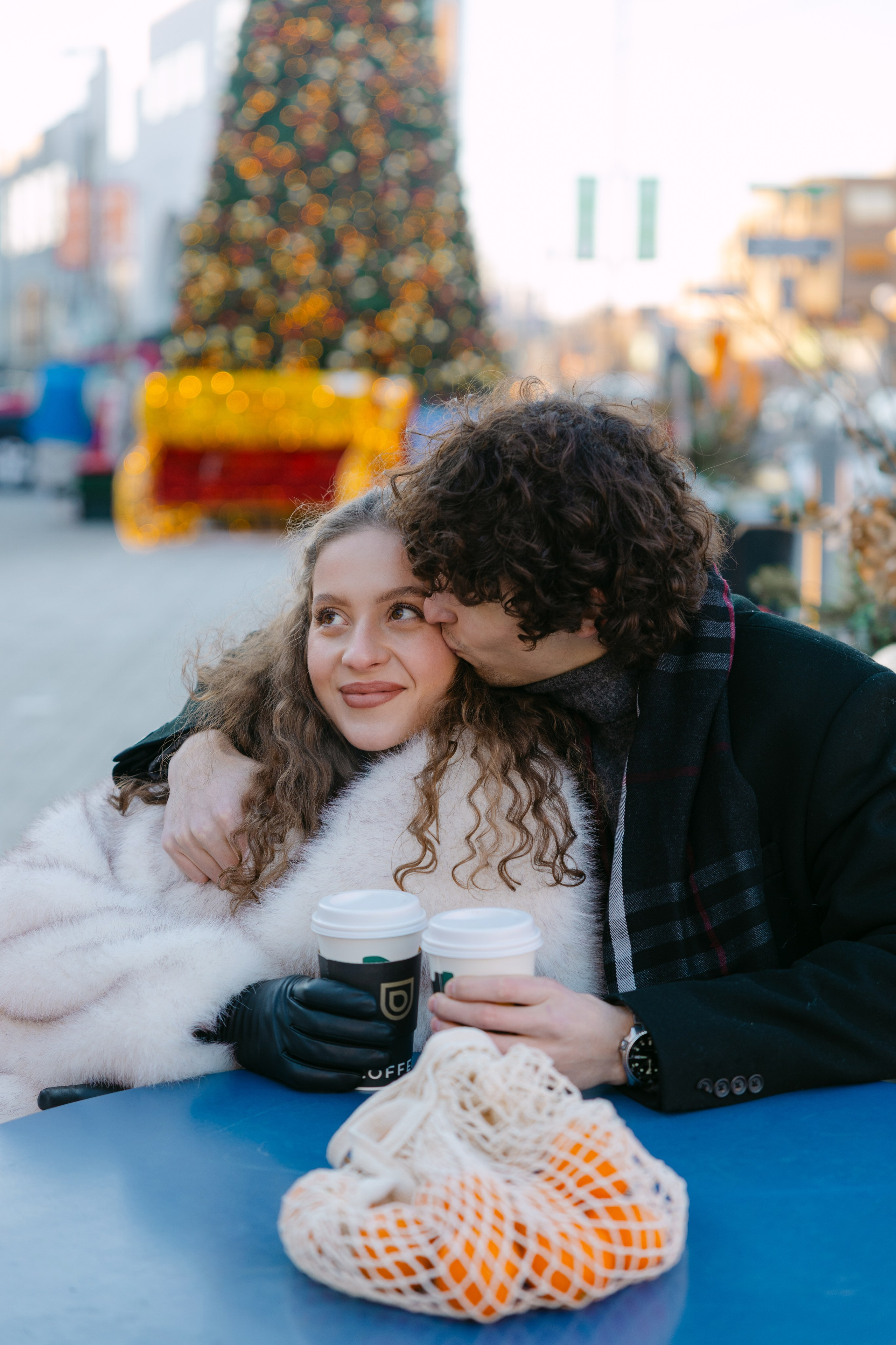 Christmas magic together. Photographer Elvira Hryshchenko