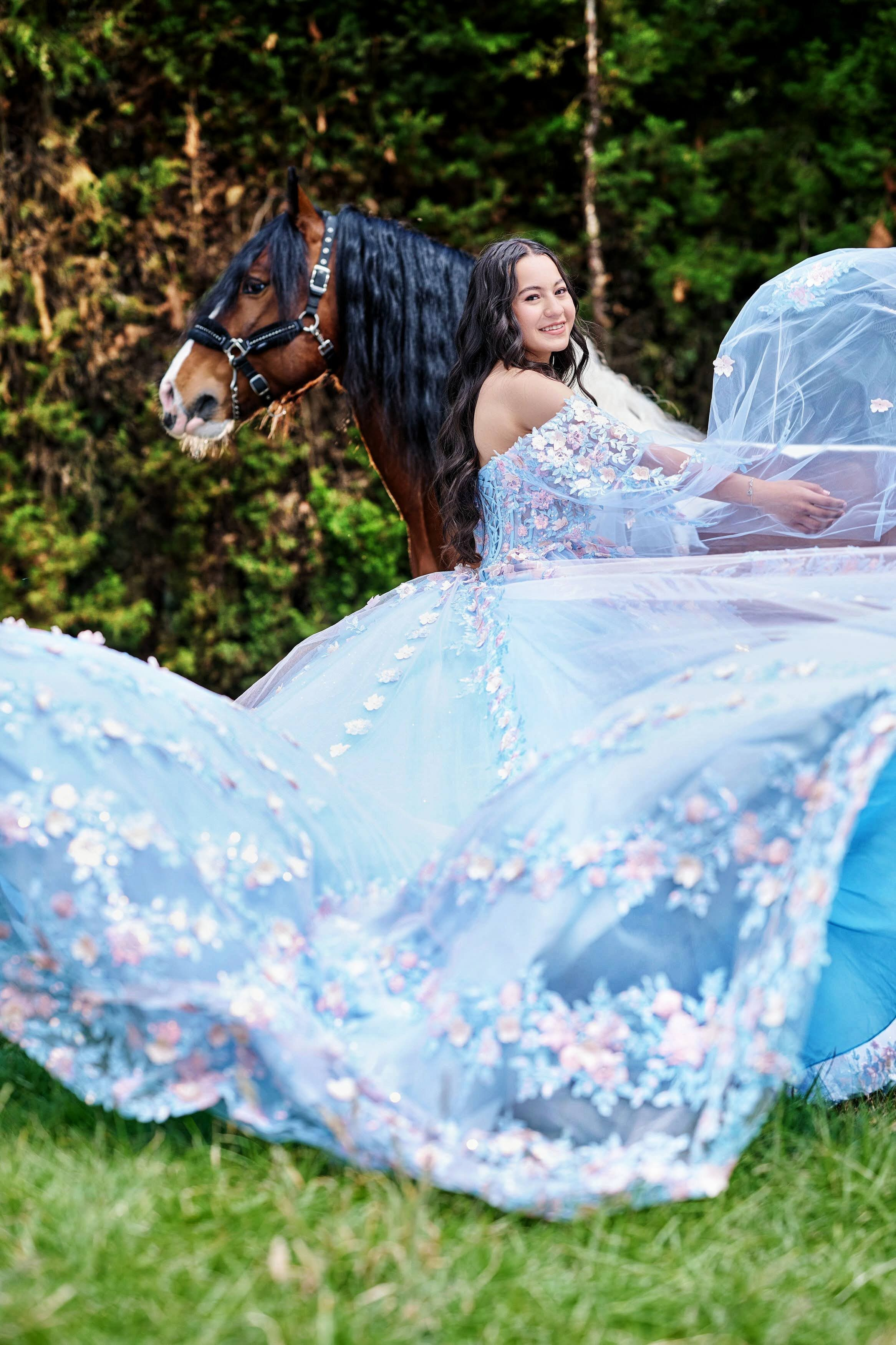 Fotos con caballos para Quiceaños. Wedding Photography & Videography by ZZ Hendrick | Capturing Your Love Story in Colombia & USA