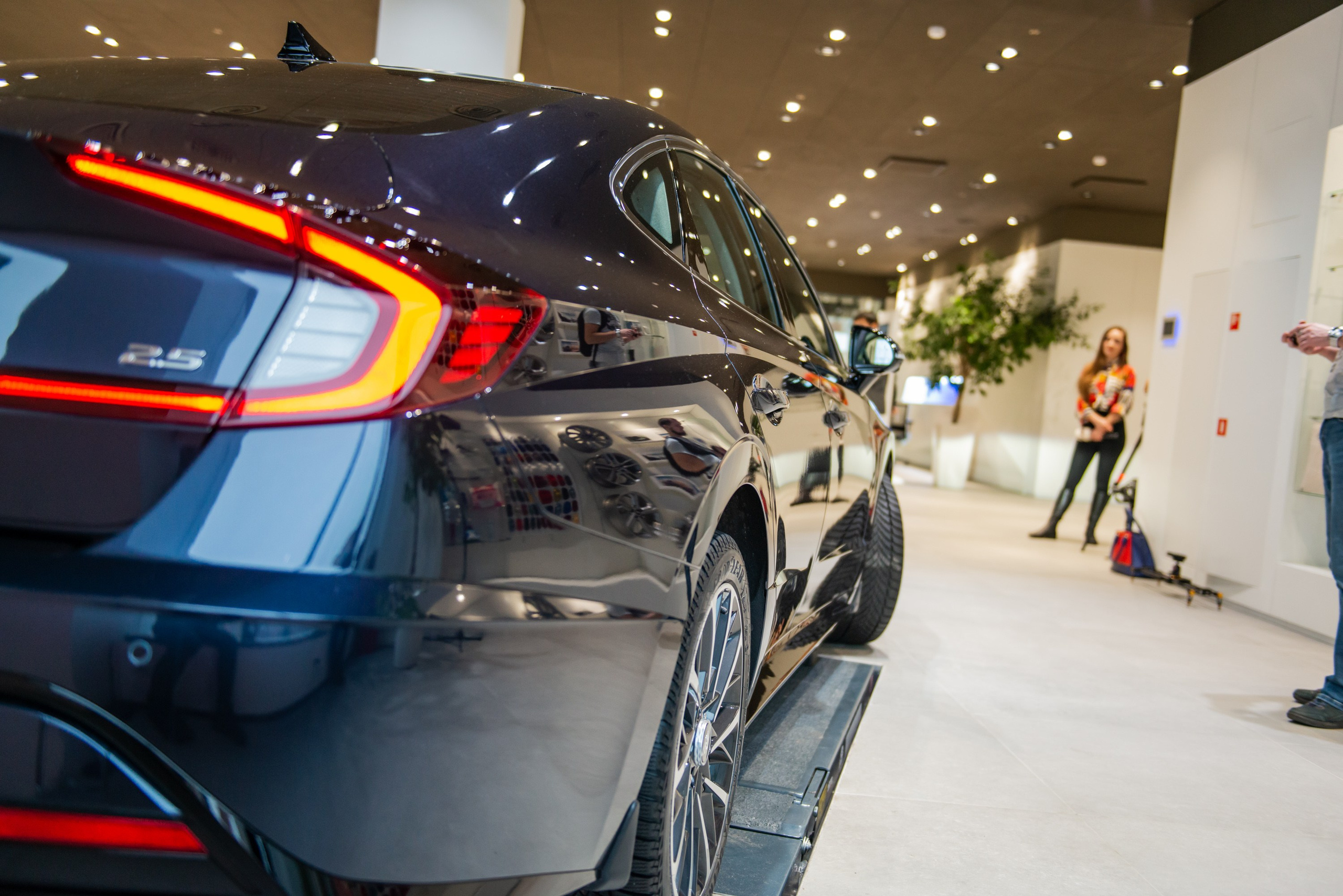 Закрытая презентация новой 8-й Hyundai Sonata. PHOTOGRAPHER QUINTANA ROO