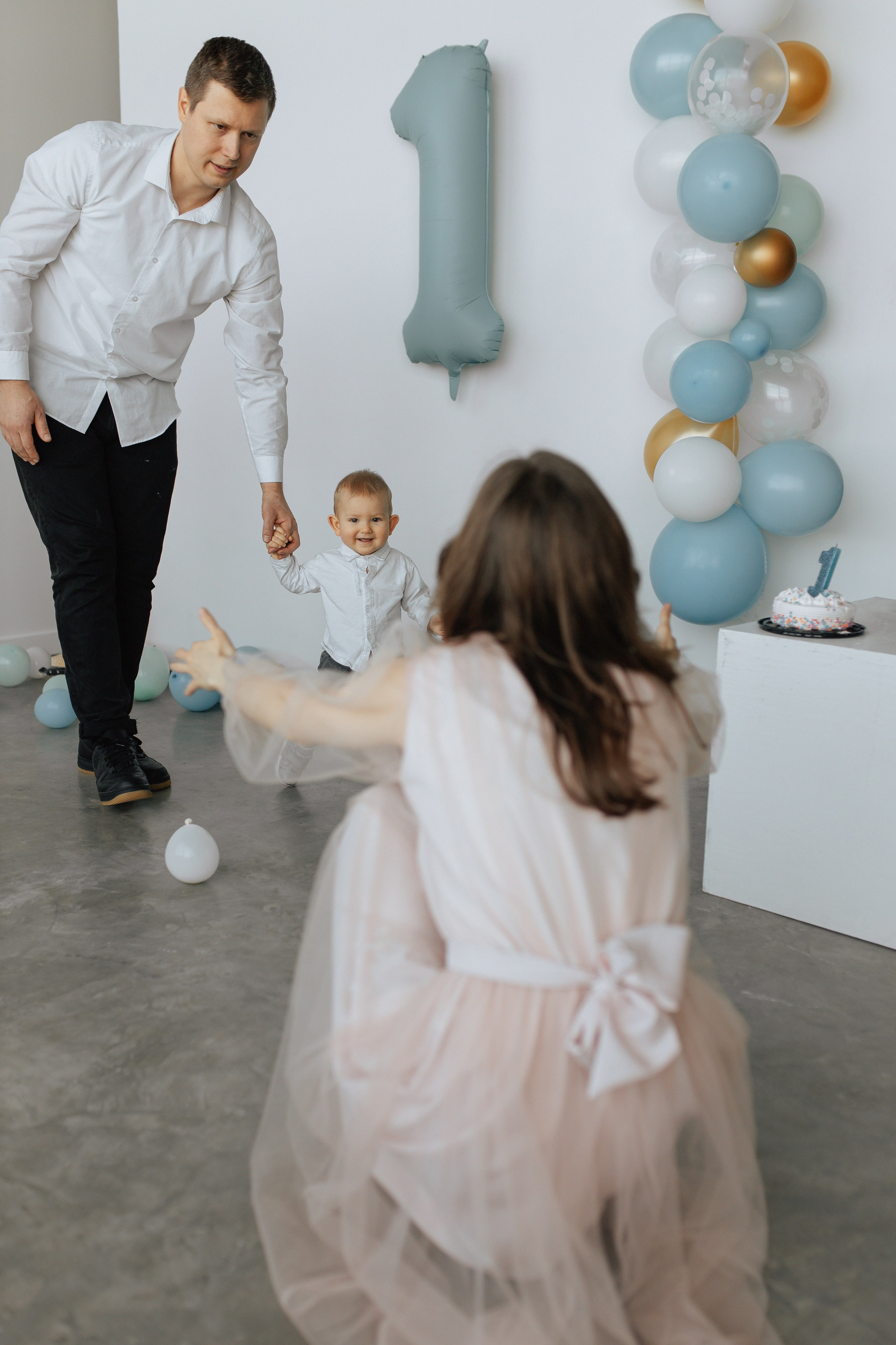 Aleksandr’s first birthday. Photographer Elvira Hryshchenko