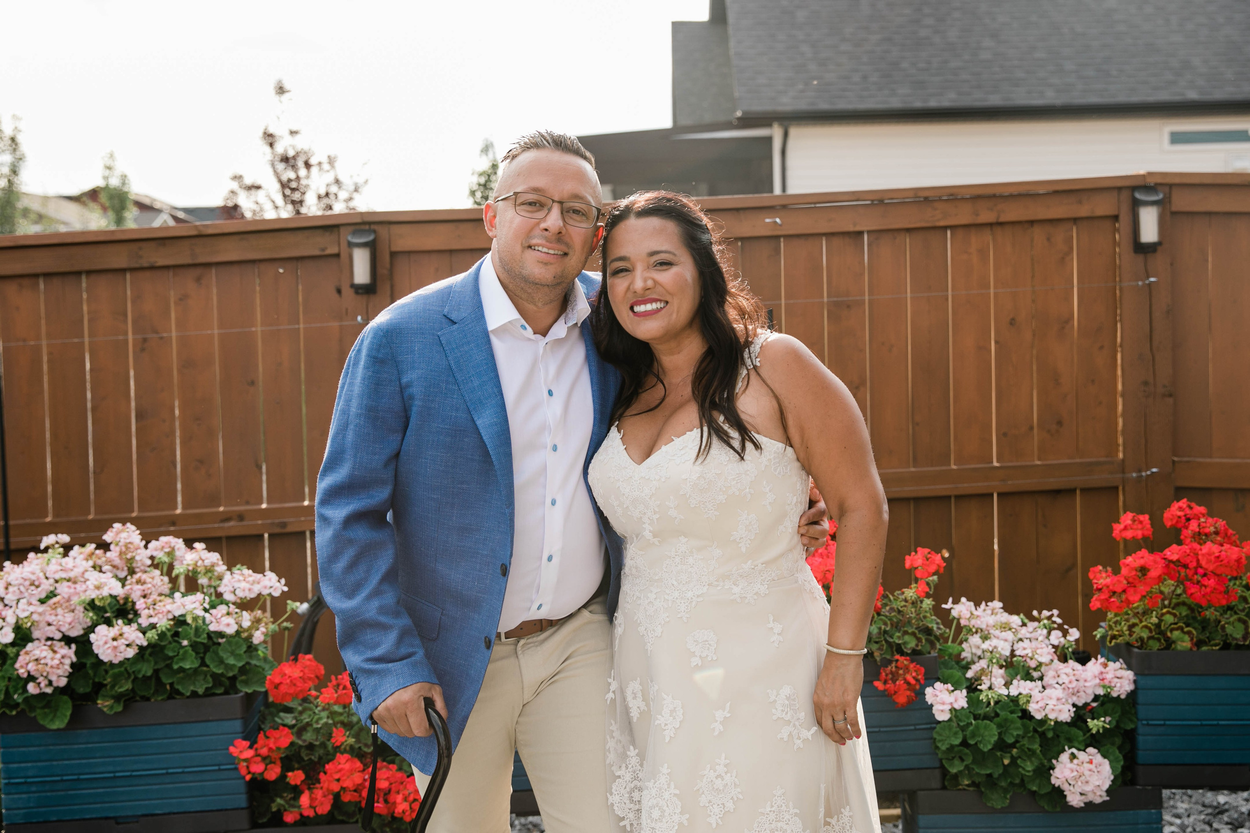 Pamela Backyard Wedding. Ching Li Photography