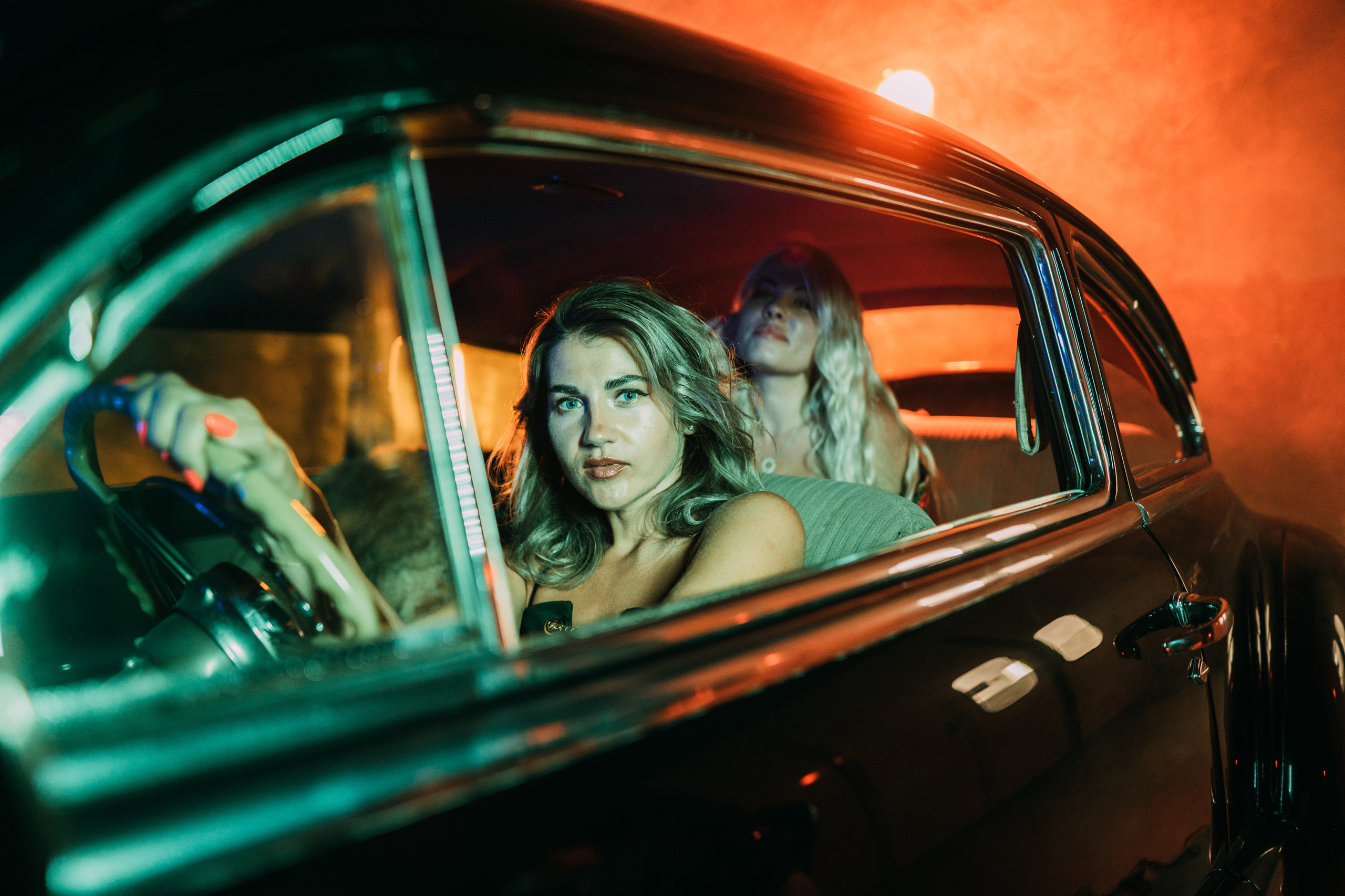 In the movie. Creative photograph in Toronto Dmitrii Bondarenko