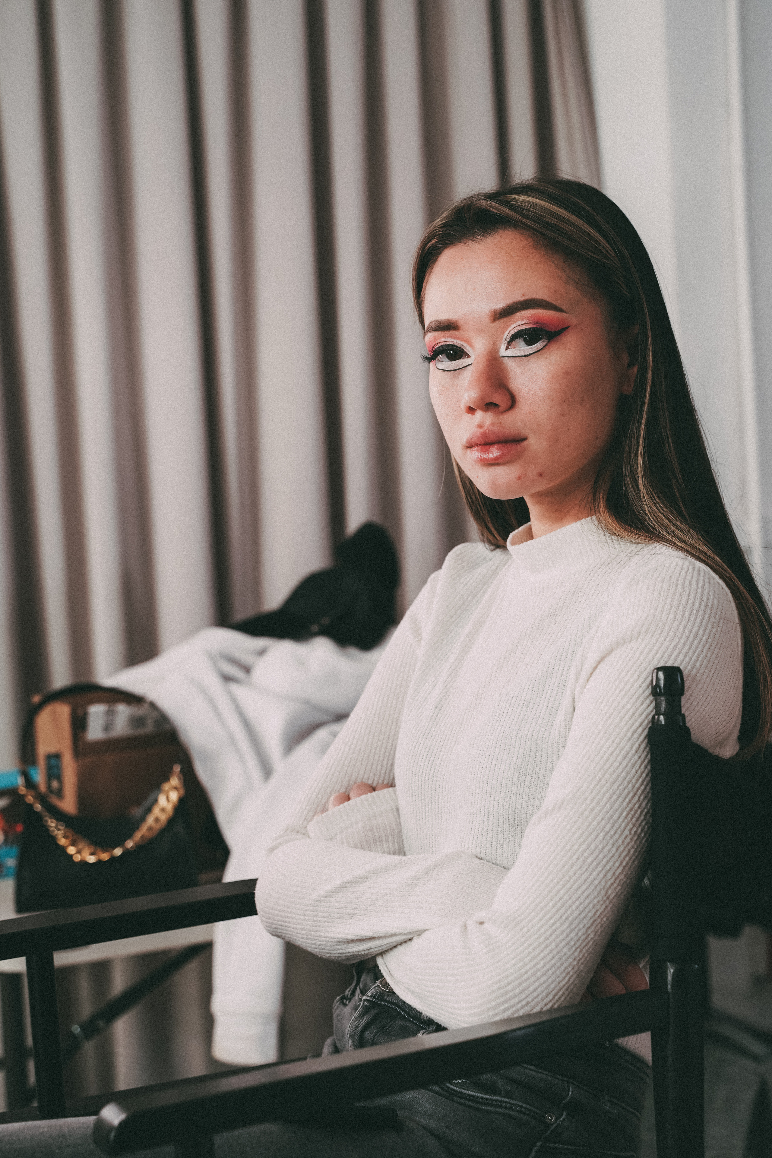 Backstage music video. Creative photograph in Toronto Dmitrii Bondarenko