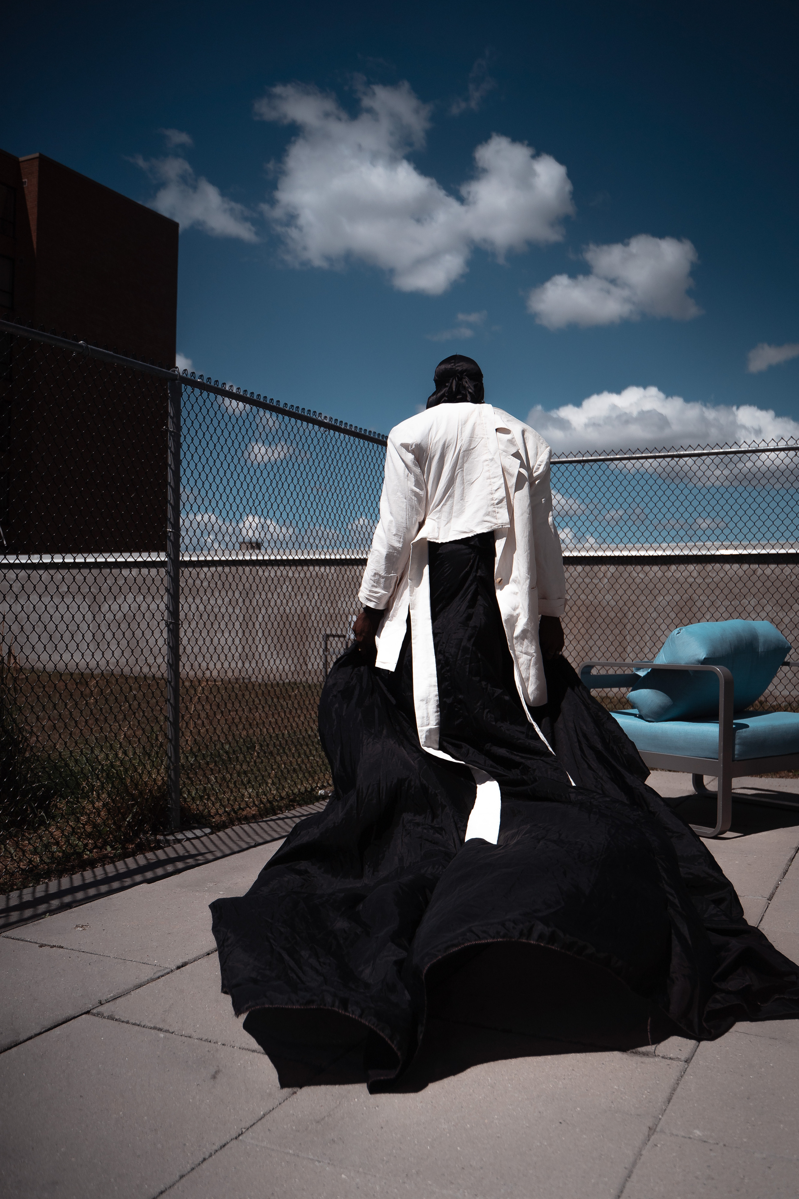 Brandyn in the pool. Creative photograph in Toronto Dmitrii Bondarenko