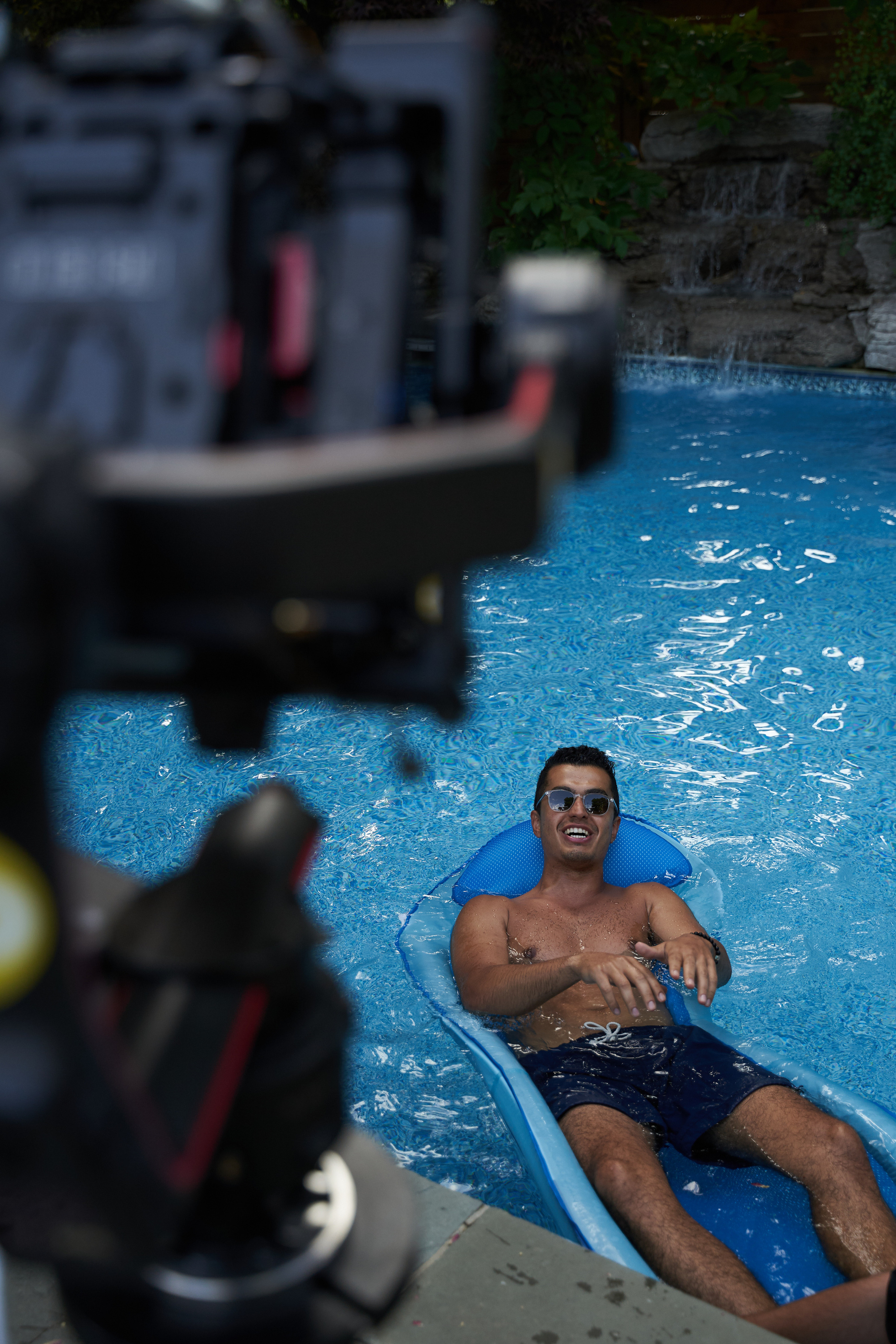 Backstage music video “Mamasita”. Creative photograph in Toronto Dmitrii Bondarenko