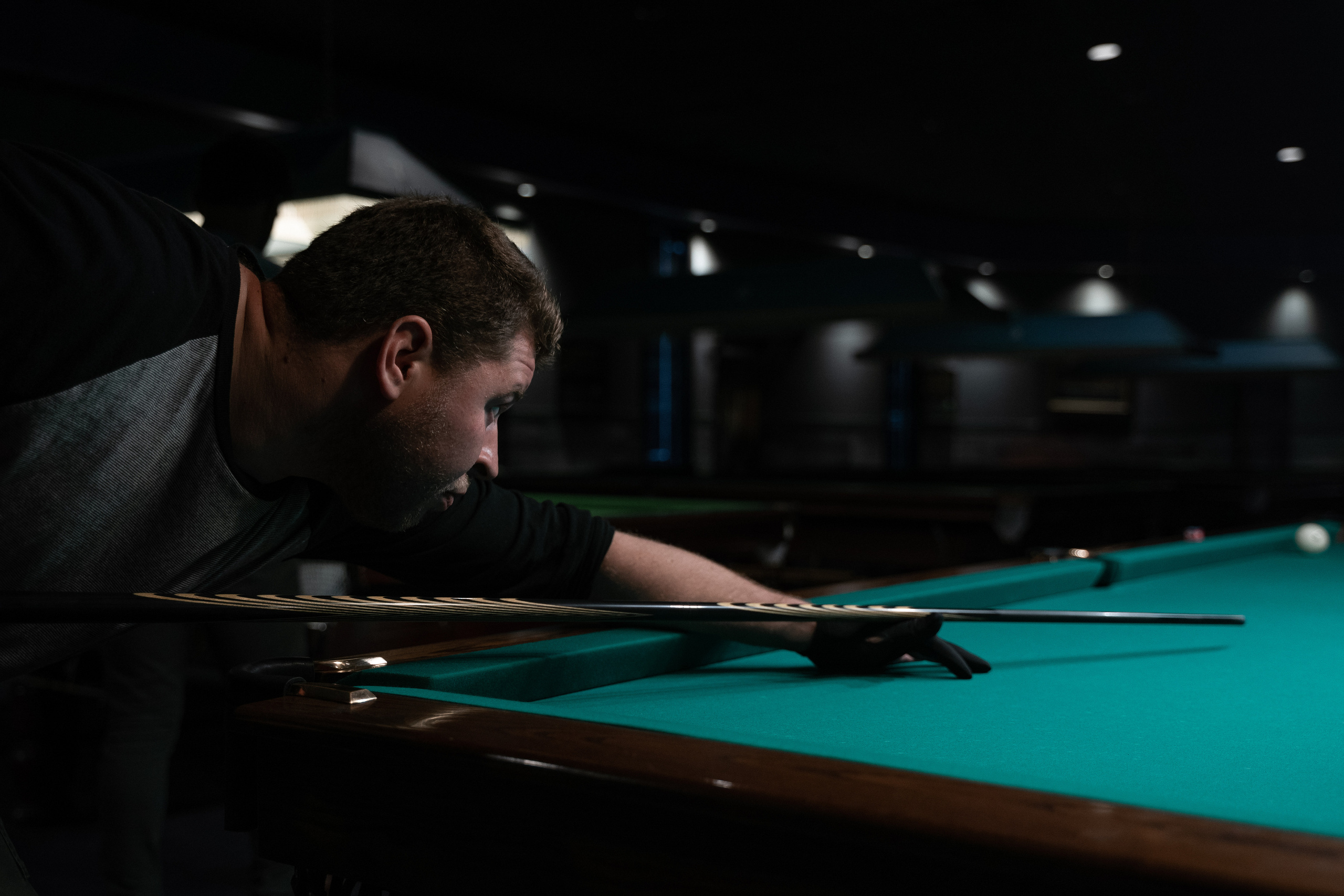 Billiard tournir. Creative photograph in Toronto Dmitrii Bondarenko