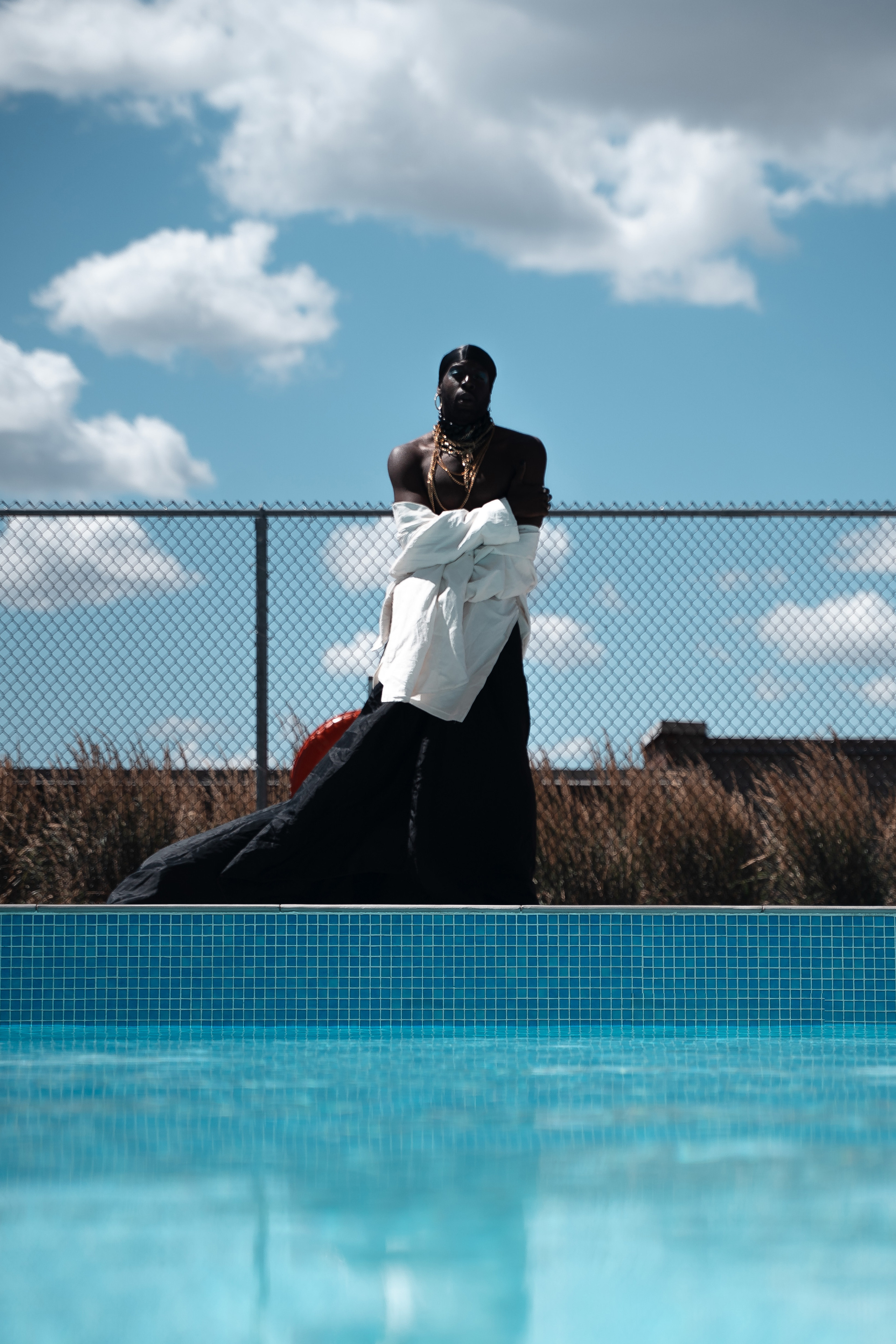 Brandyn in the pool. Creative photograph in Toronto Dmitrii Bondarenko