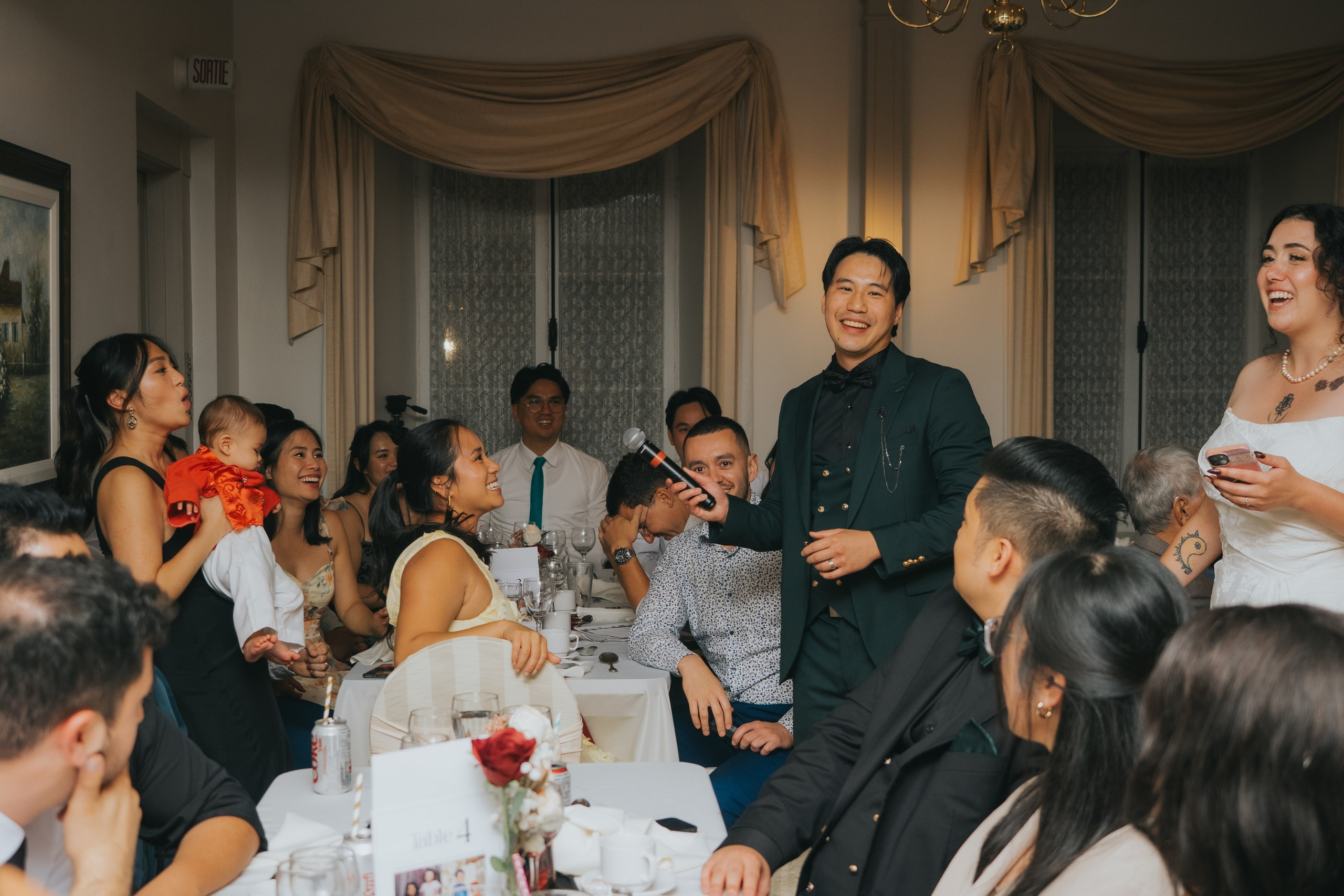 Camille & Dinh. Wedding and Family Photography Montreal Muriel Oe Photo