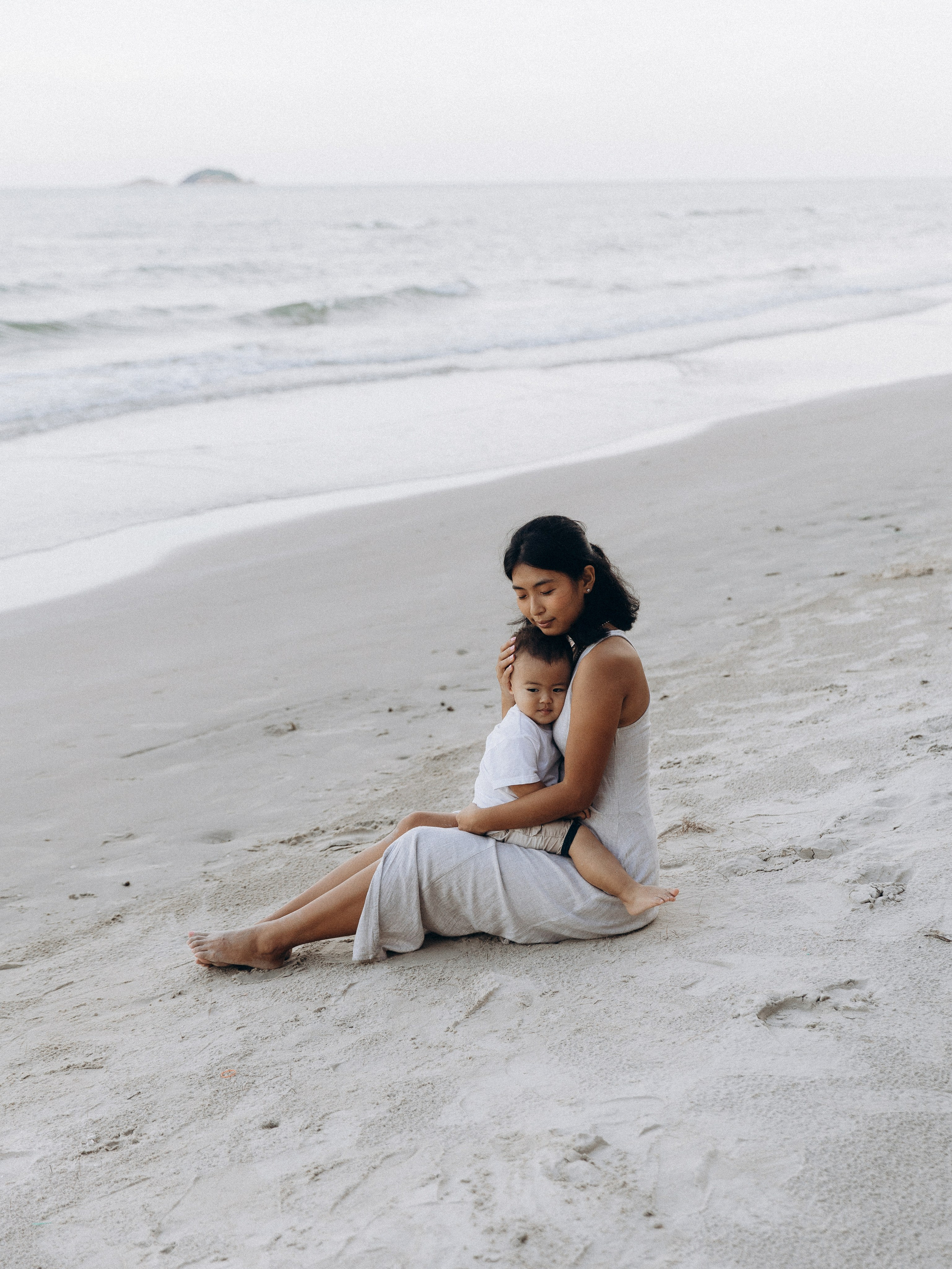 At the beach. Family and wedding photographer in Bangkok, Thailand