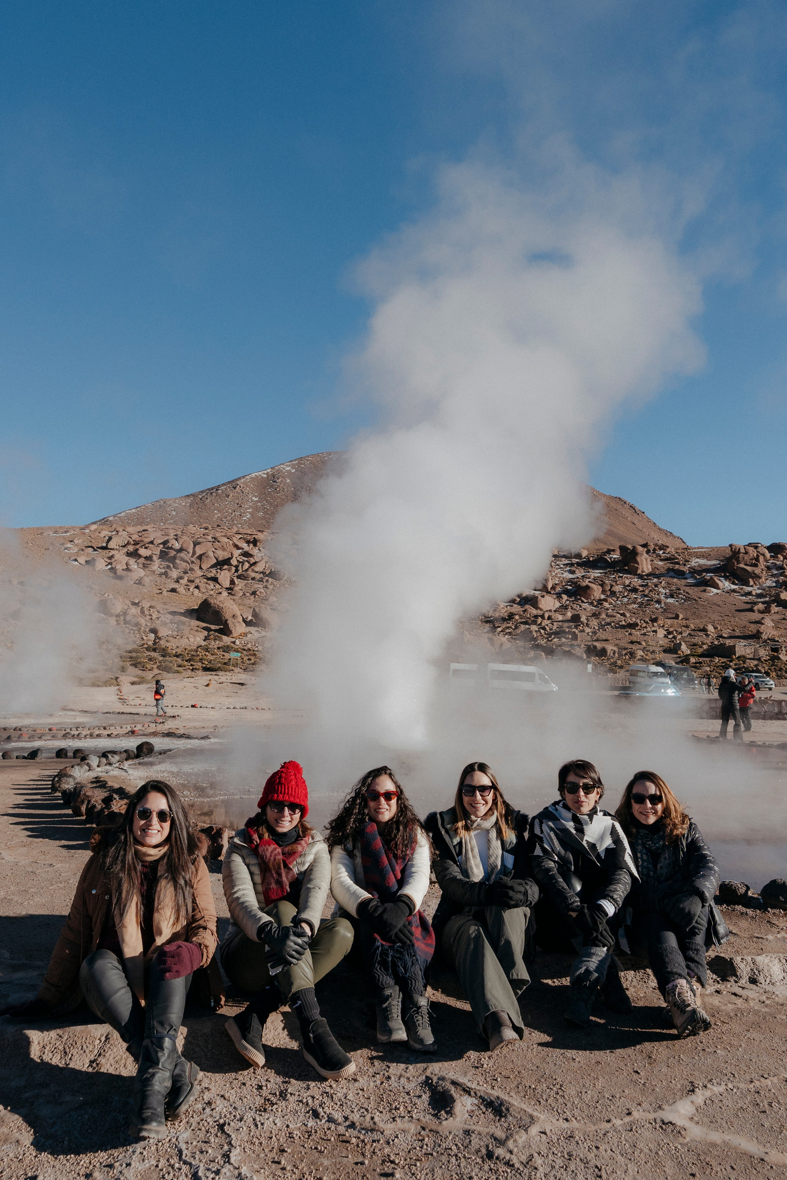 Cobertura de passeio — Geyser el Tatio. Fotógrafo em San Pedro de Atacama