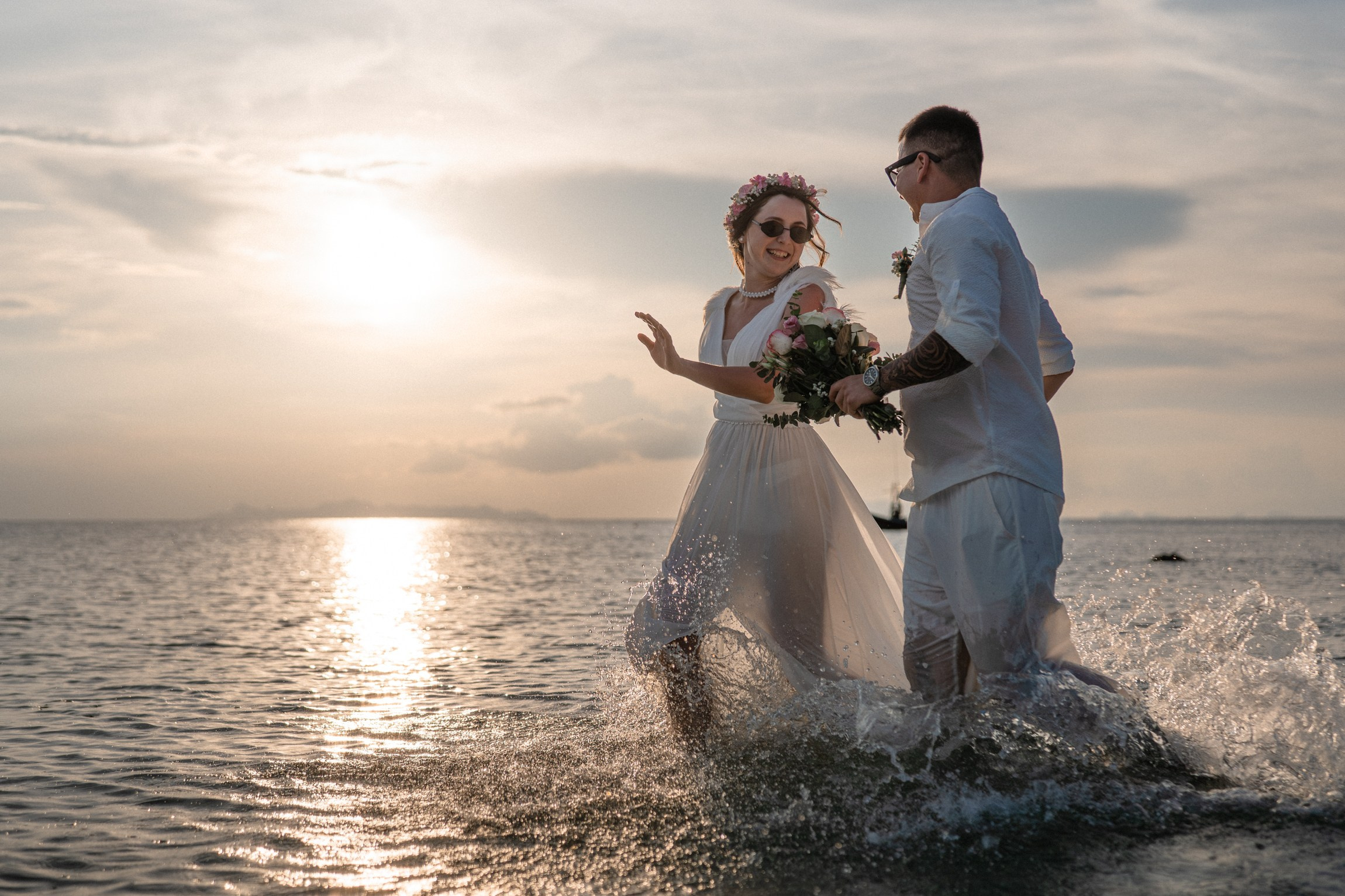 Wedding on the Beach in Koh Samui, Thailand | Tropical Destination Wedding