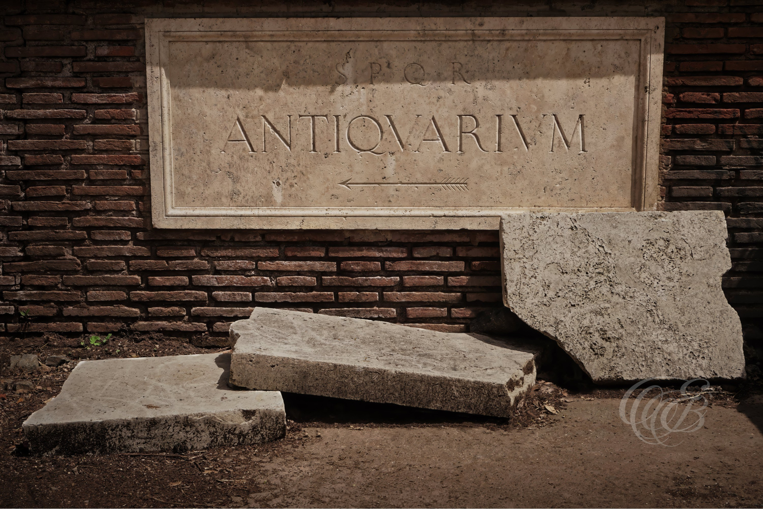 Rome, Italy—Antiquarium Comunale del Celio—Eduardo Bartoli Photography—Photograph of the Antiquarium Comunale del Celio, archaeological museum on the Caelian Hill preserving artifacts related to the history of ancient Rome, Italy—Rome, Italy—Antiquarium Comunale del Celio—Eduardo Bartoli Photography.
