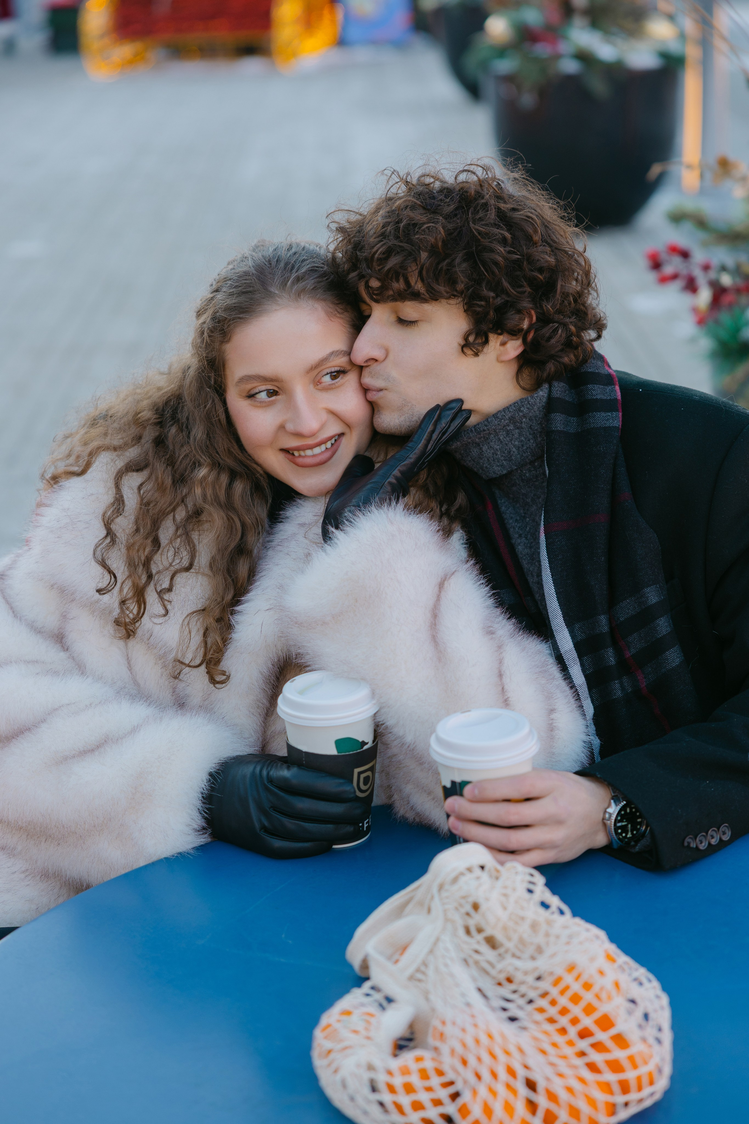 Christmas magic together. Photographer Elvira Hryshchenko