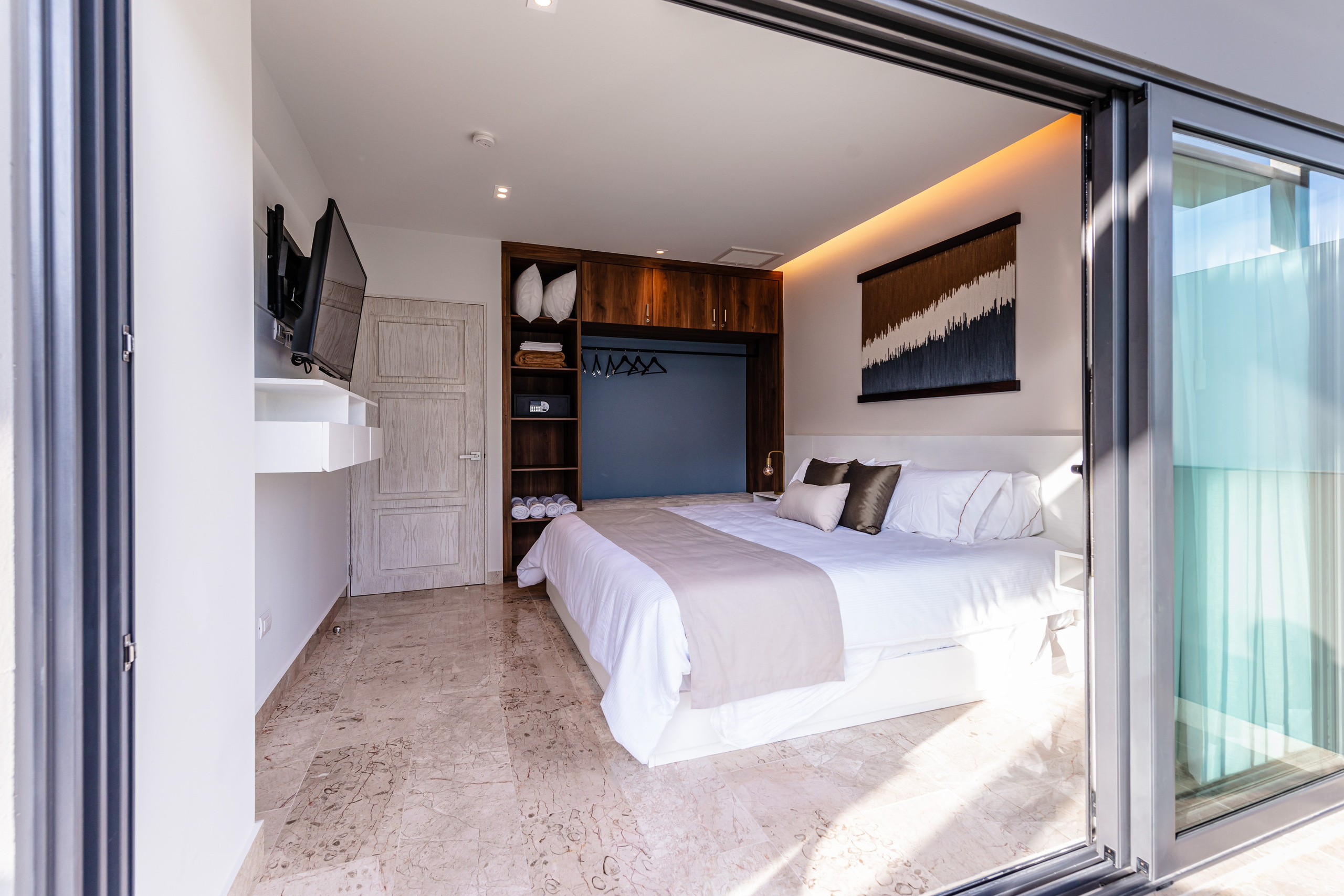 Fotografía de Interiores de Apartamentos en Playa del Carmen, México. FOTÓGRAFO MÉXICO QUINTANA ROO