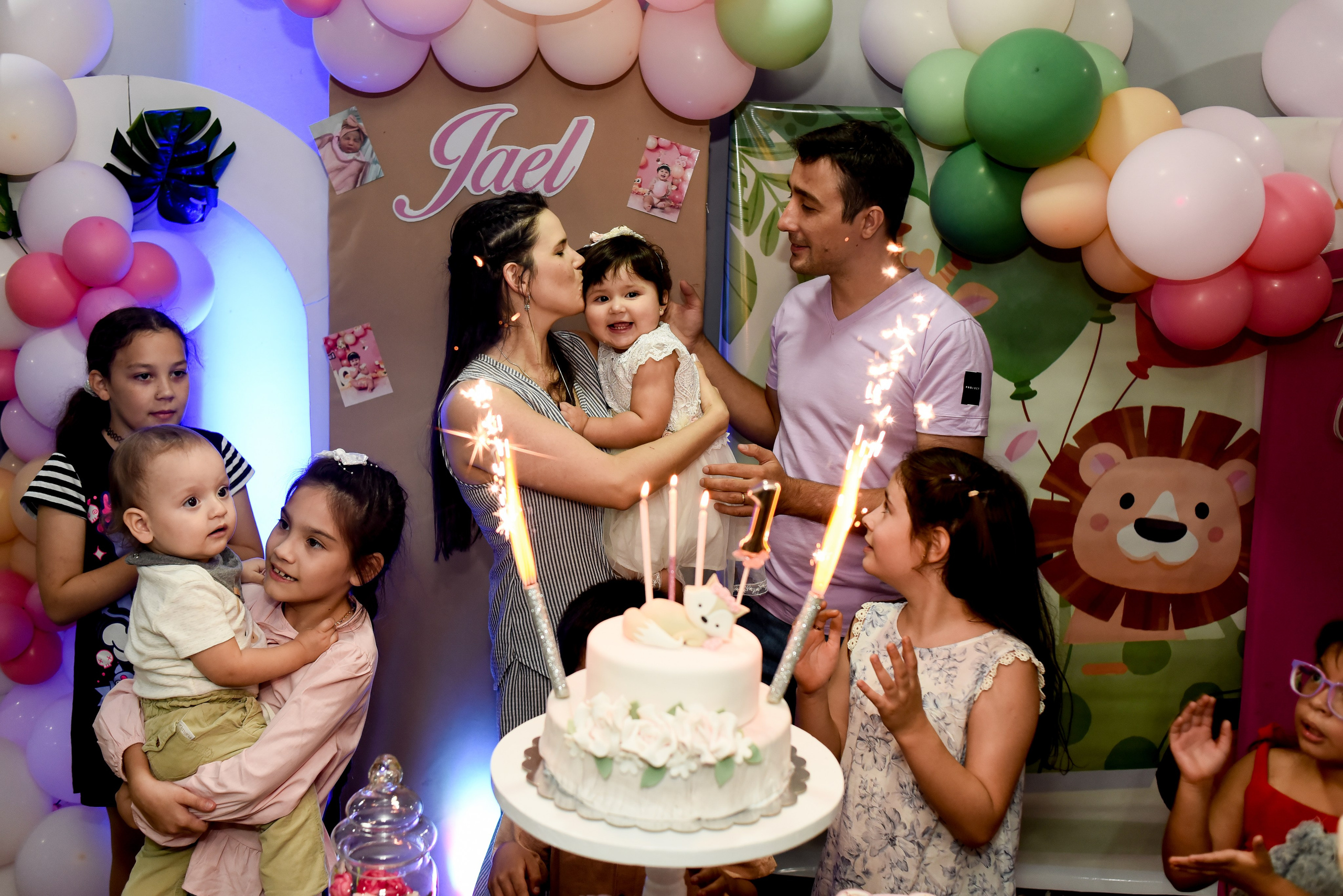 1er añito de Jael. Fotografo de casamiento en misiones y fotógrafo de familia  Posadas