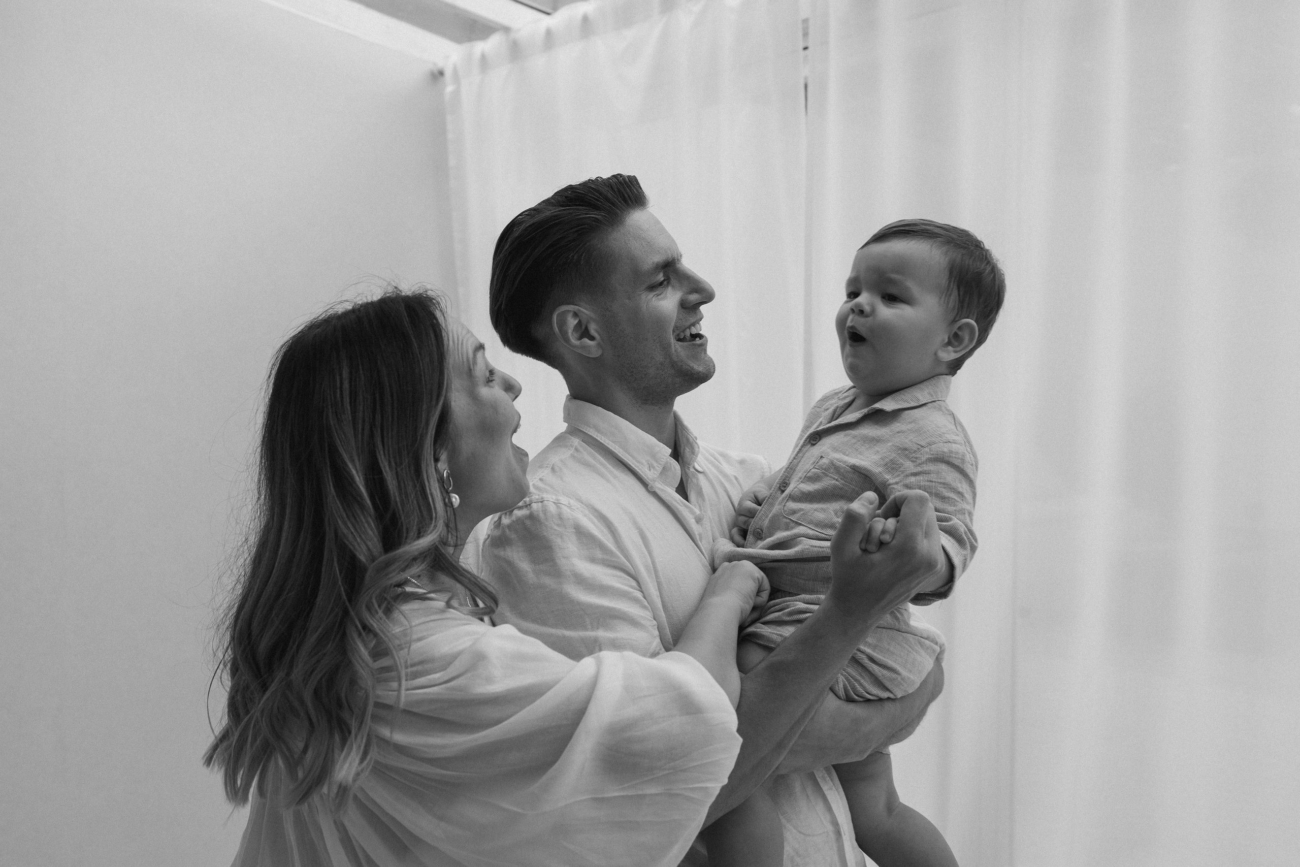 At the studio. Family and wedding photographer in Bangkok, Thailand