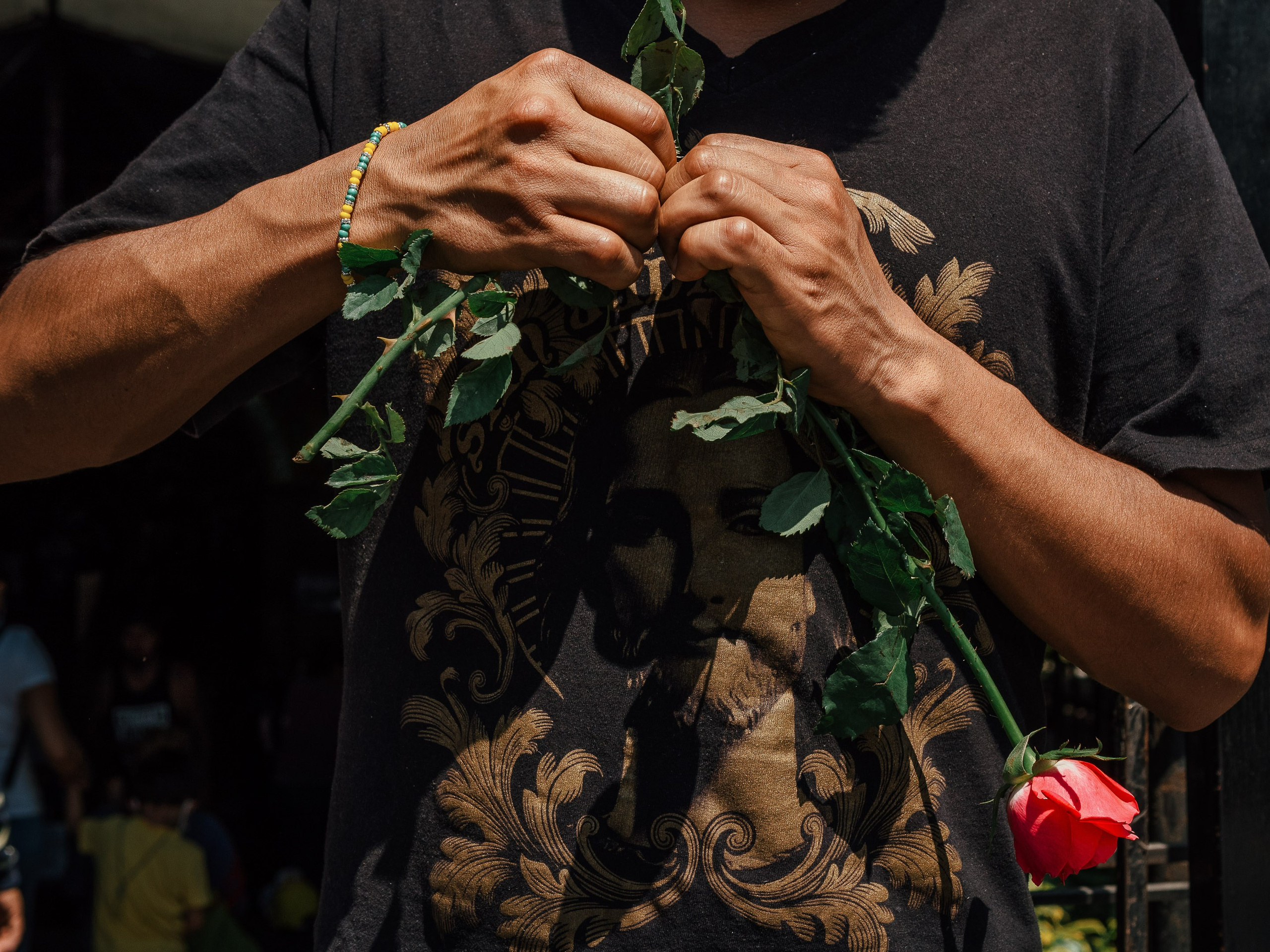 Celebración de San Judas Tadeo en la Iglesia de San Hipólito y San Casiano, Hidalgo, CDMX, México. Federico Borobio, fotografía callejera y documental.