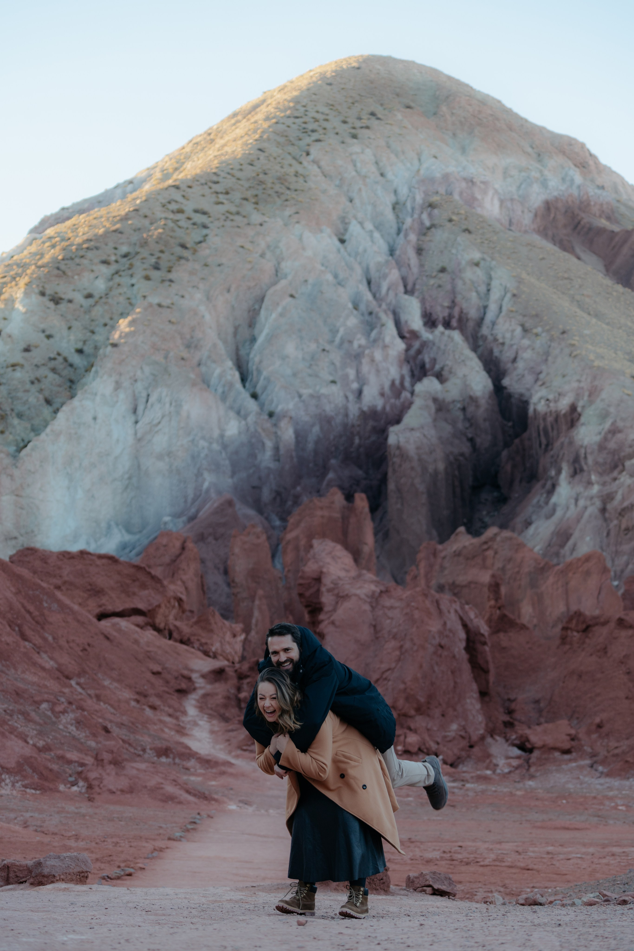 Vale do Arcoíris — Ensaio casual. Fotógrafo em San Pedro de Atacama