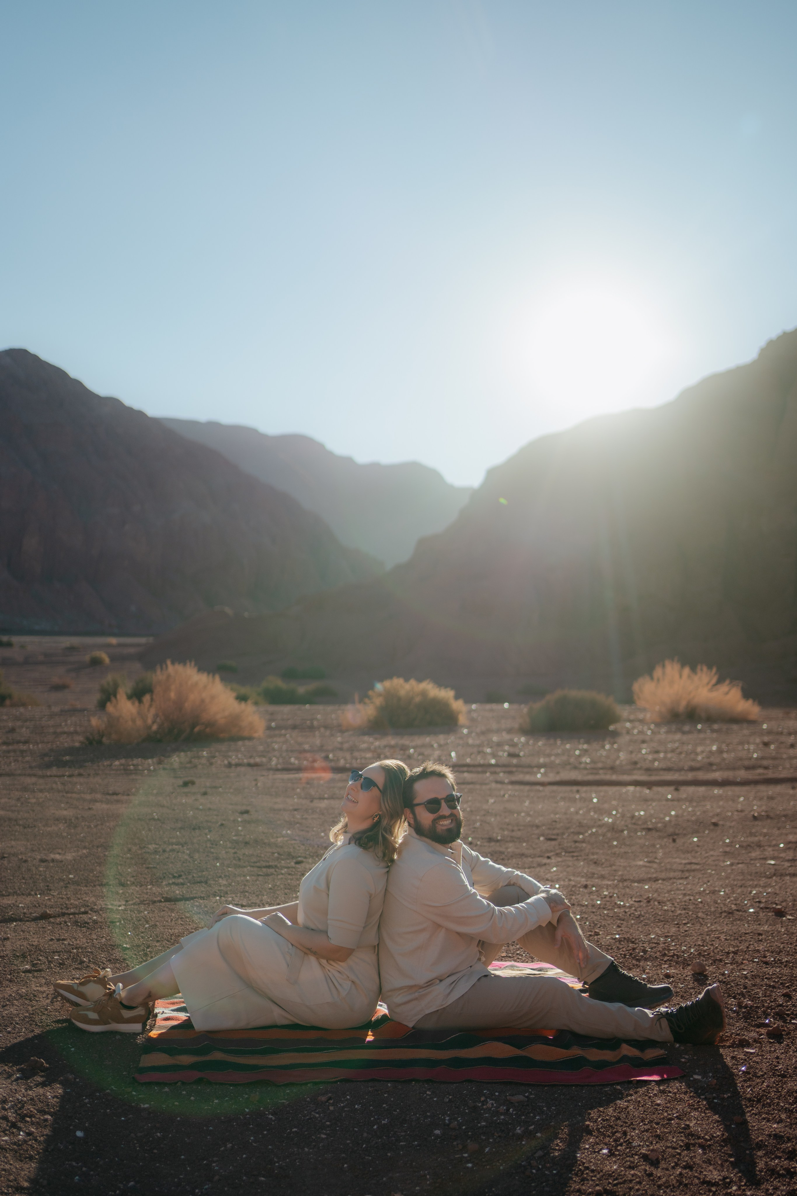 Vale do Arcoíris — Ensaio casual. Fotógrafo em San Pedro de Atacama