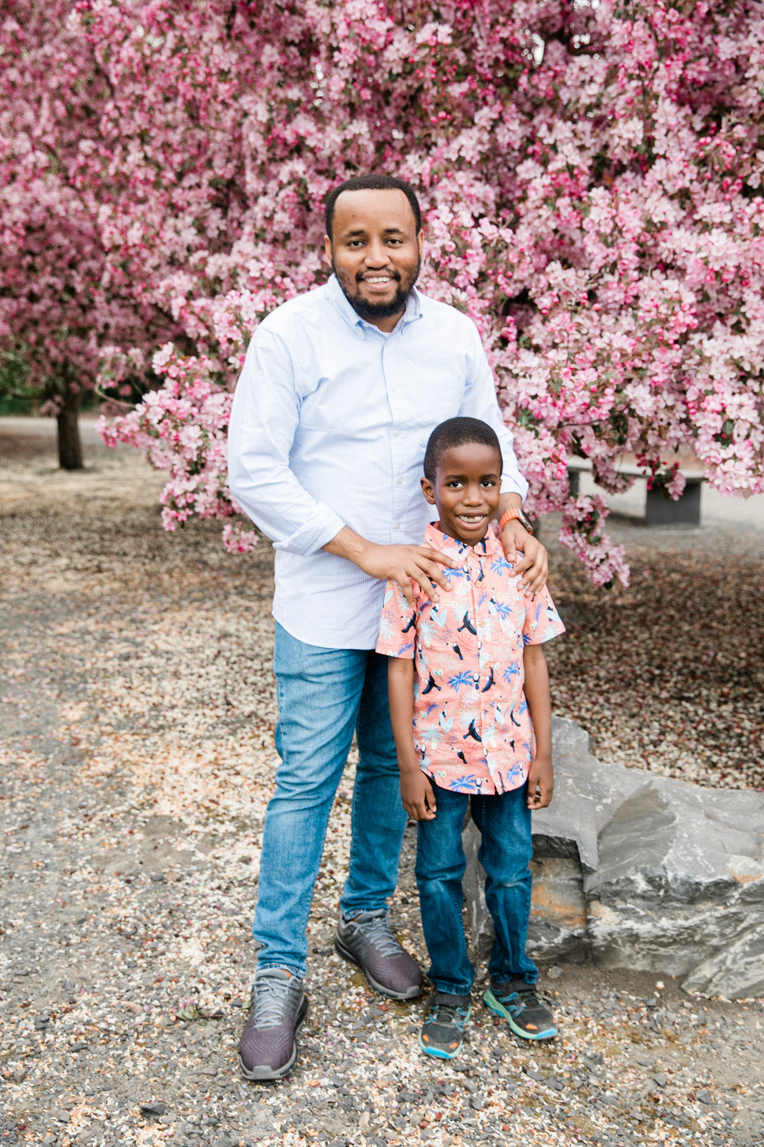 Cherry Blossom — Ester Family. Ching Li Photography