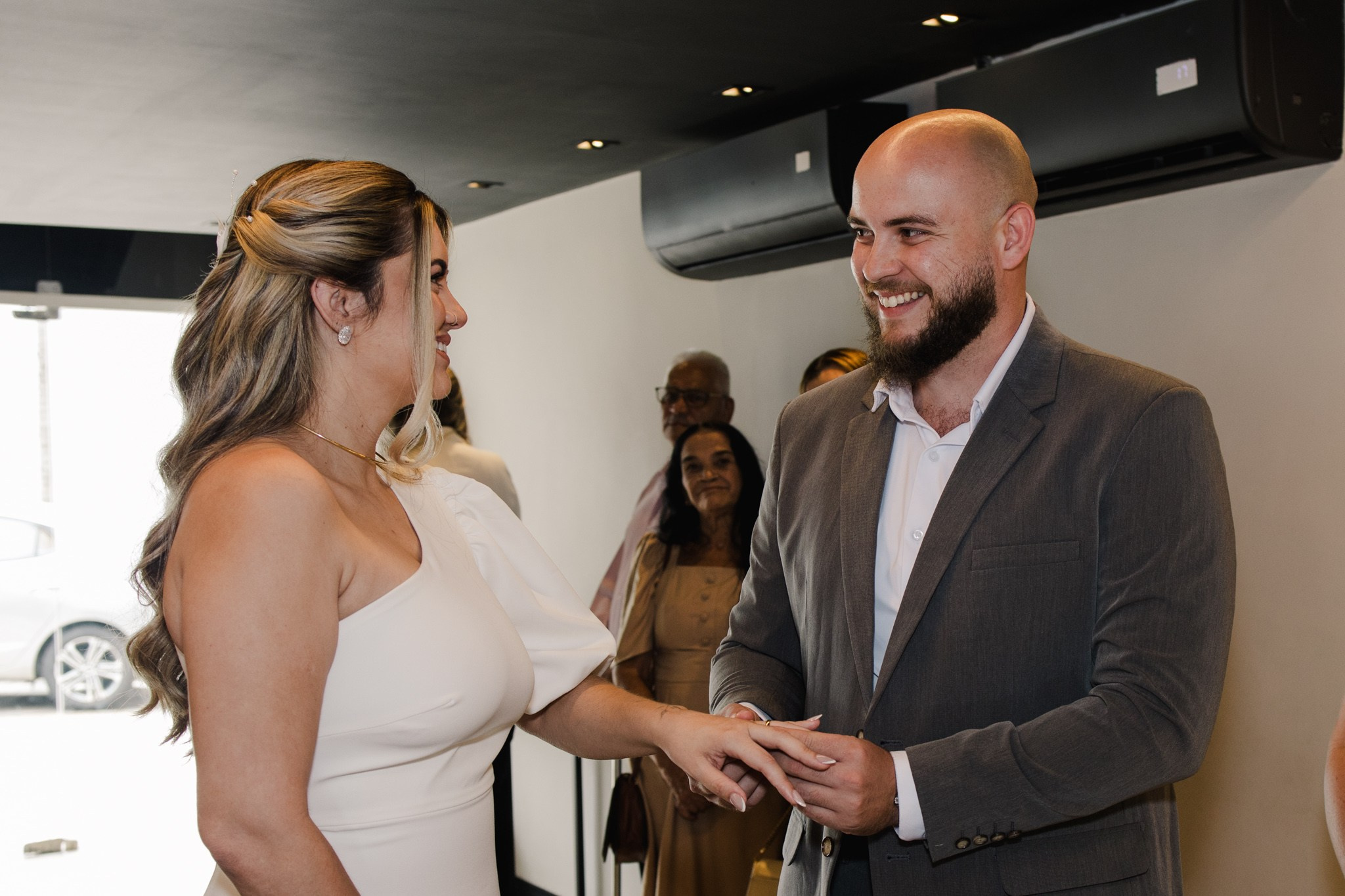 Civil e Recepção Mairine & Lucas. Gauss Fotografia — Fotografia de Casamento