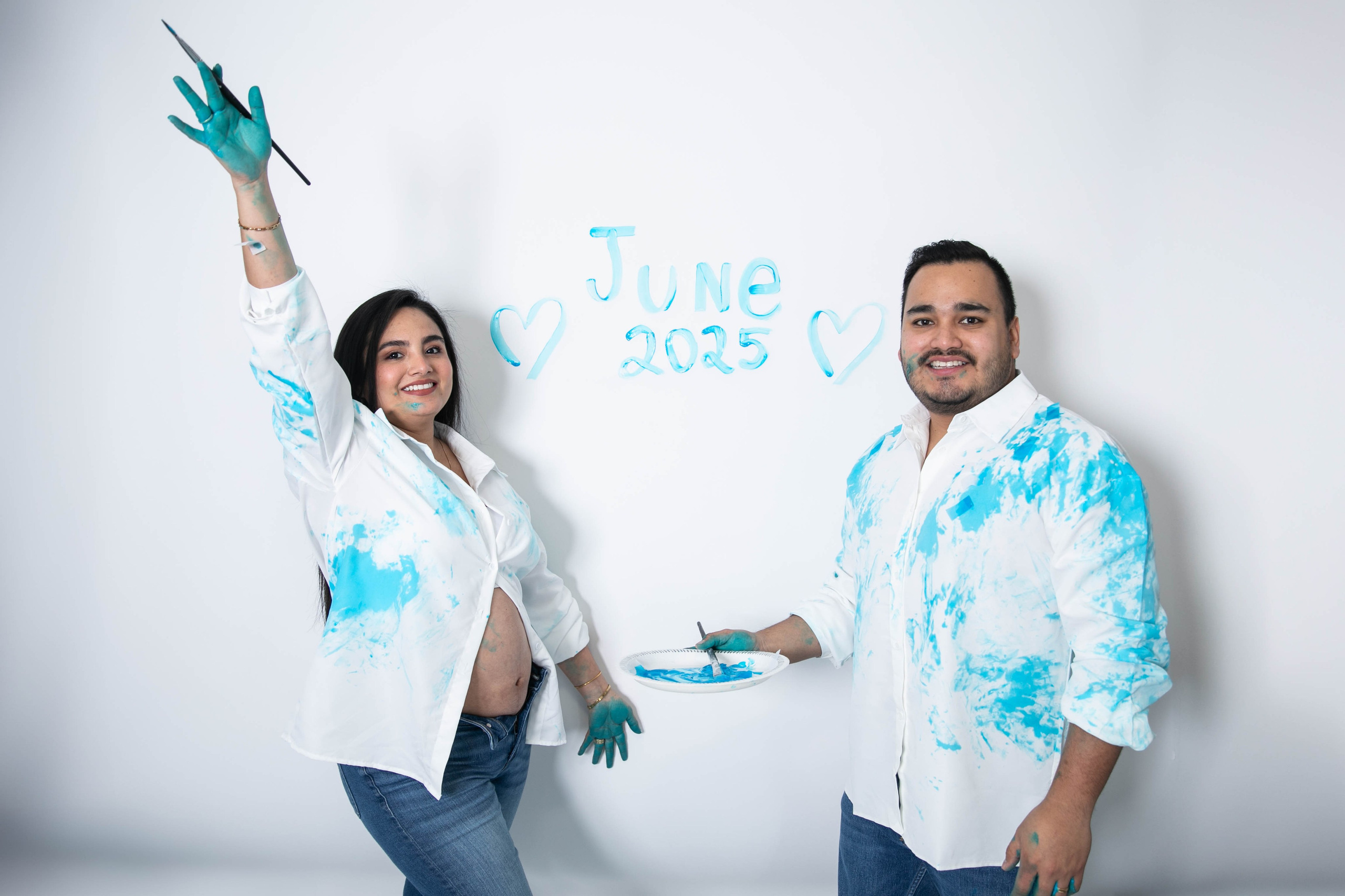Gender Reveal. Fotografía accesible en Calgary