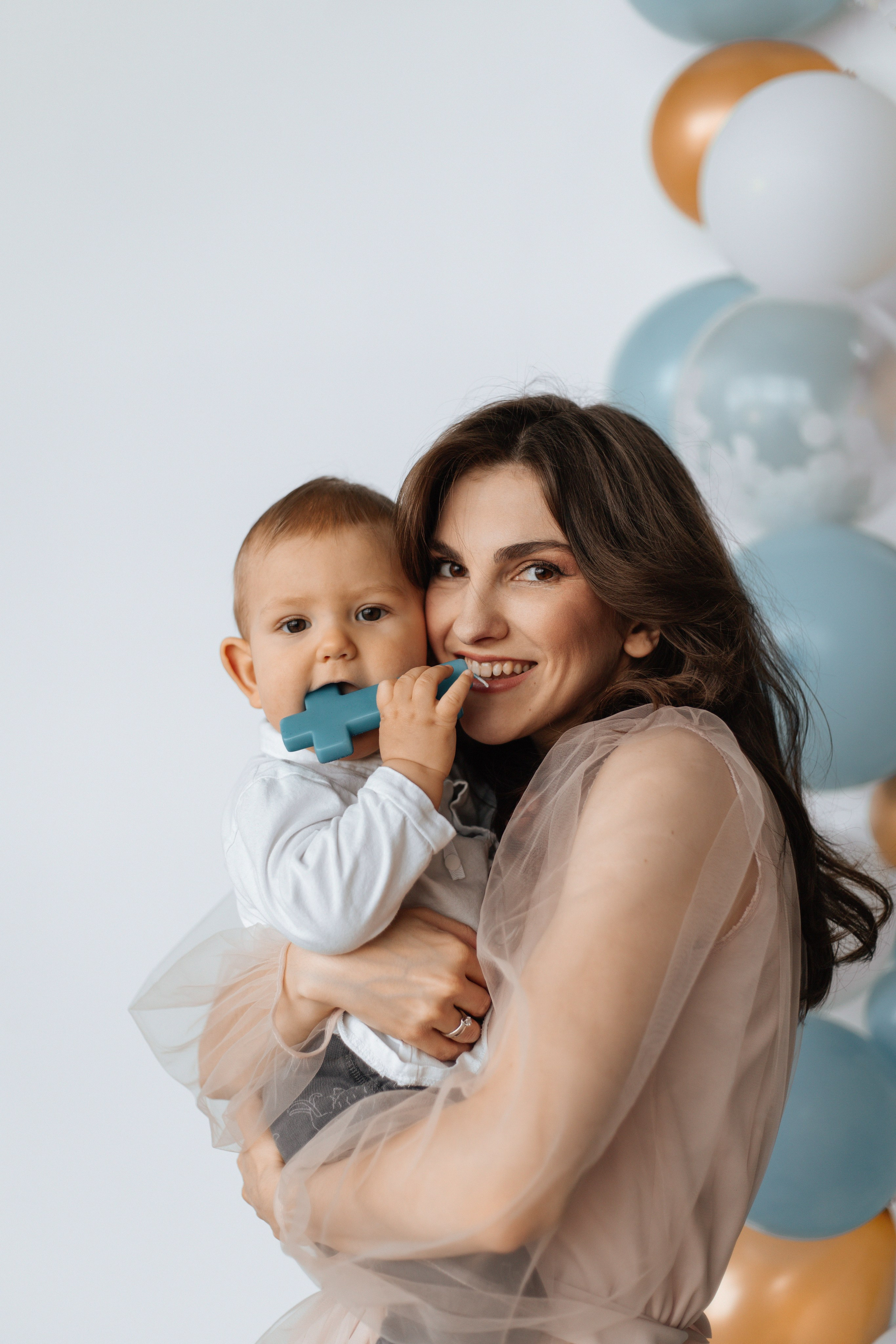 Aleksandr’s first birthday. Photographer Elvira Hryshchenko