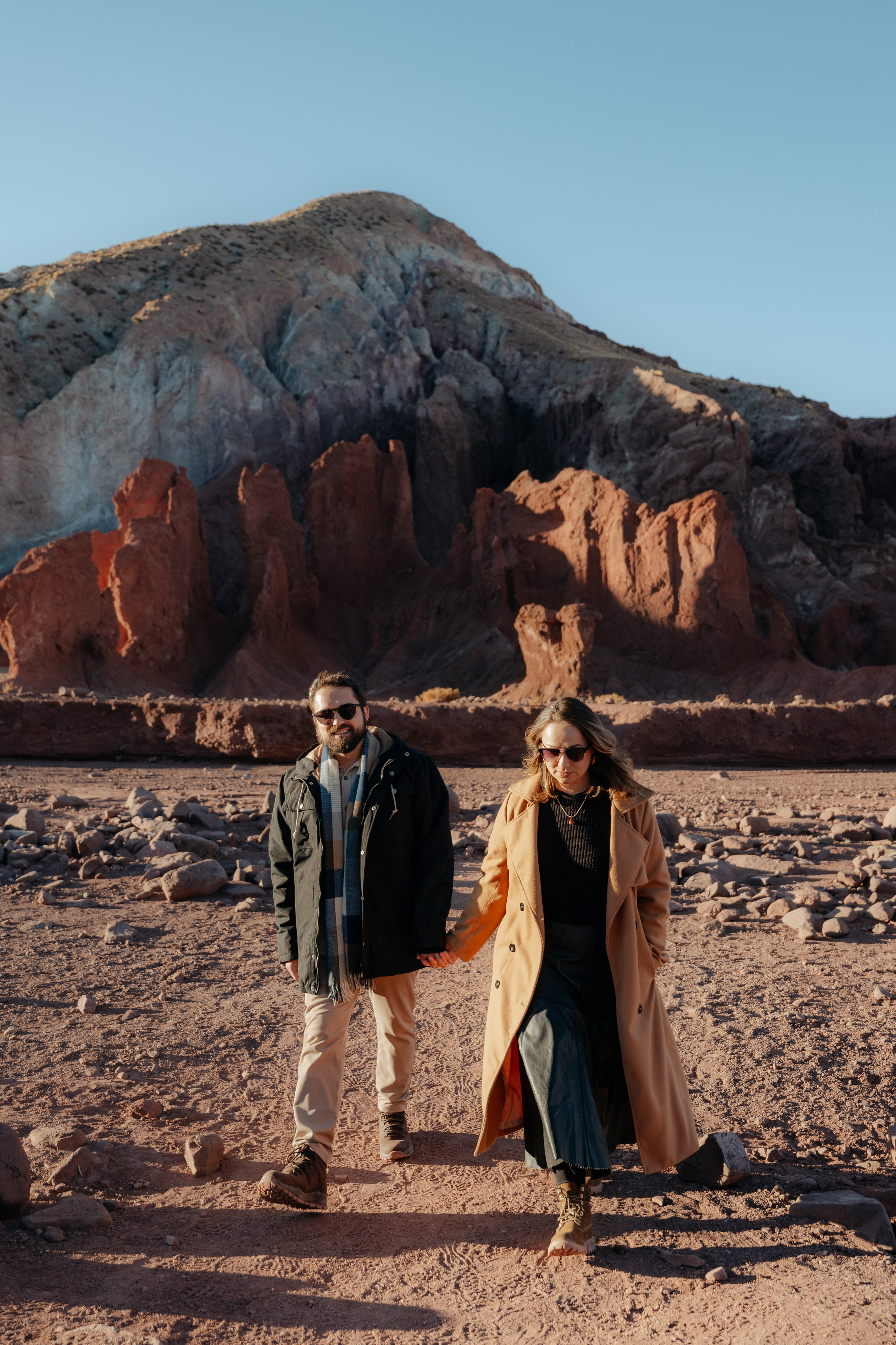 Vale do Arcoíris — Ensaio casual. Fotógrafo em San Pedro de Atacama