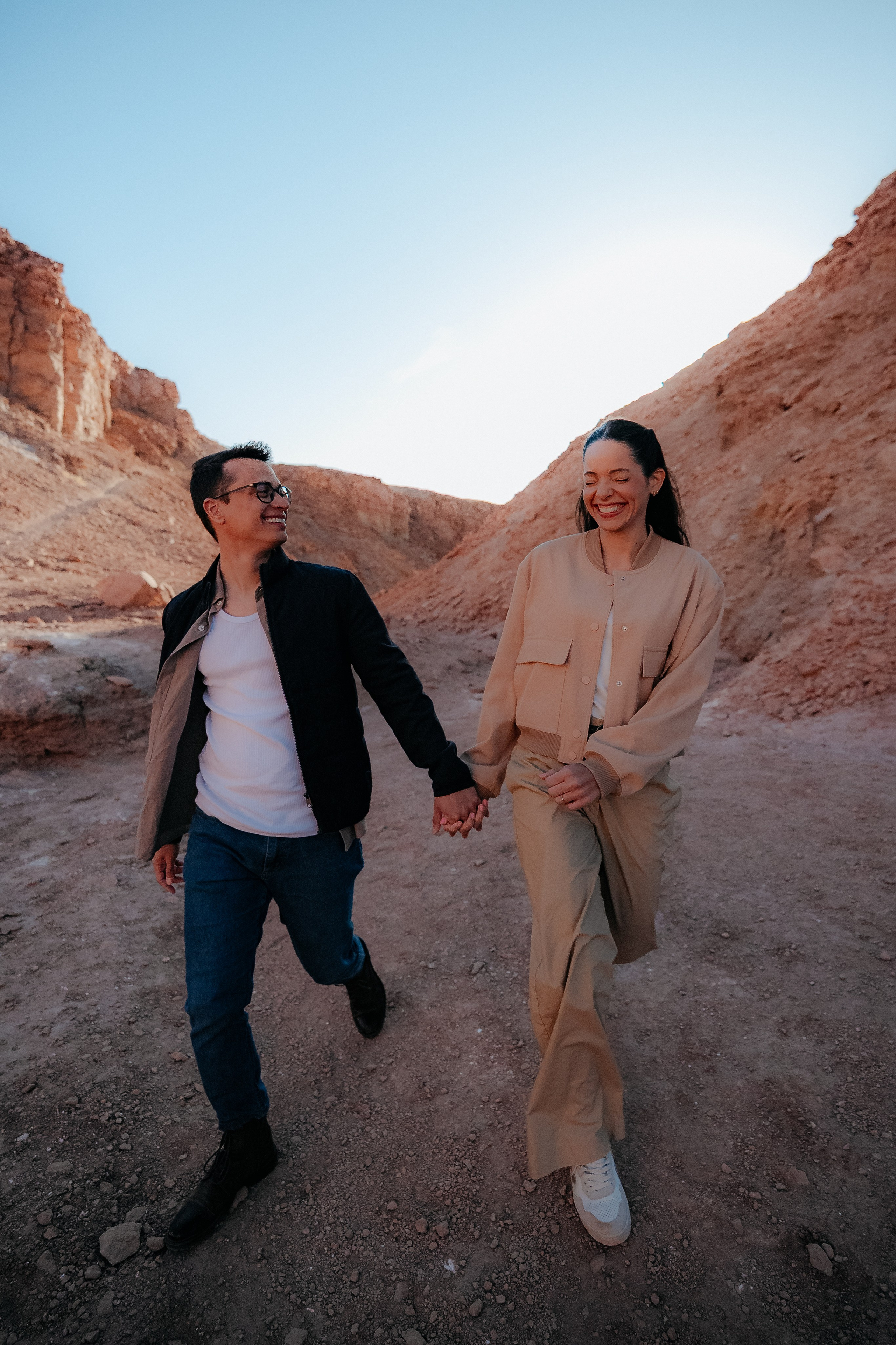 Vale dos Cogumelos — Sessão casual. Fotógrafo em San Pedro de Atacama