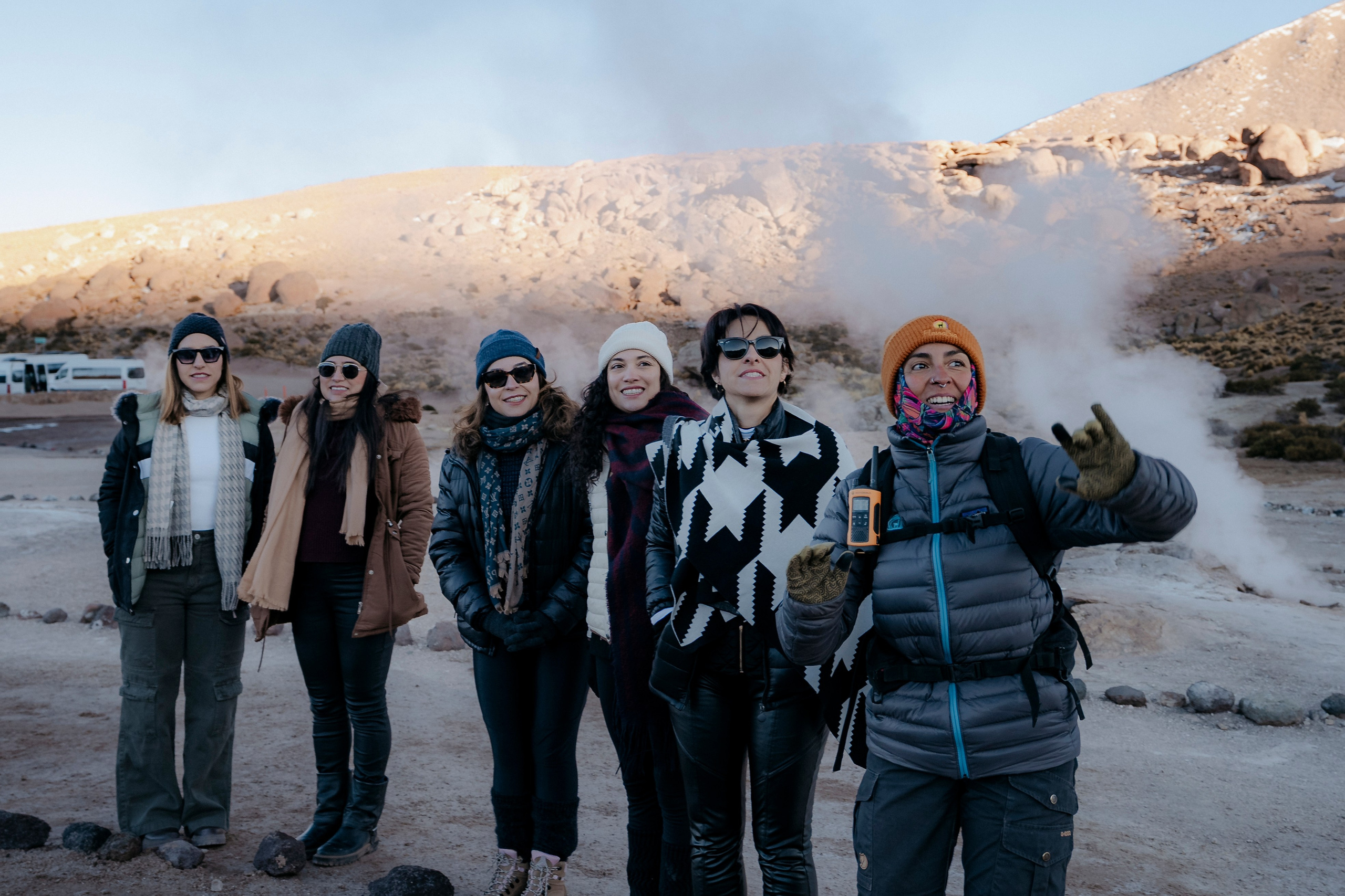 Cobertura de passeio — Geyser el Tatio. Fotógrafo em San Pedro de Atacama