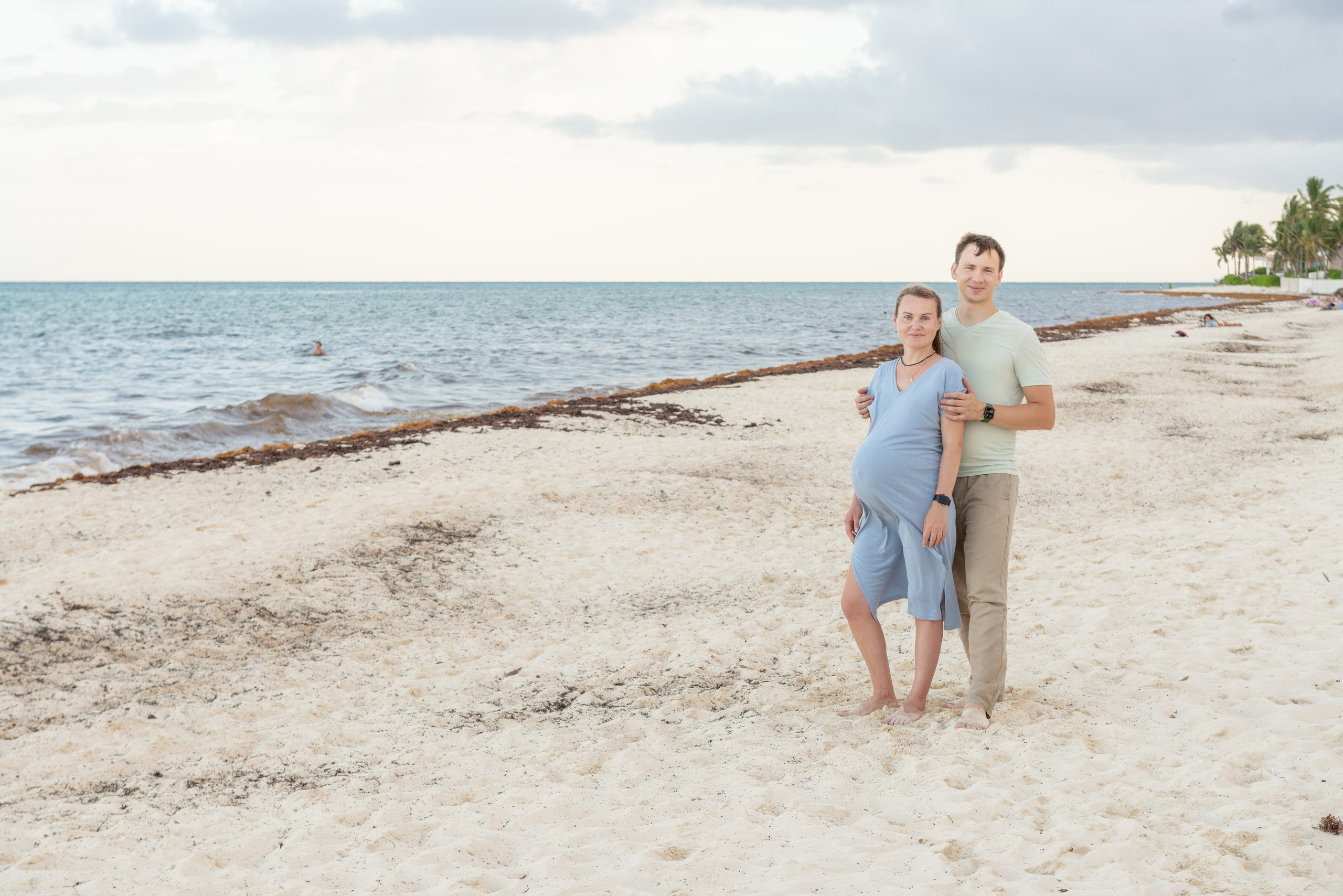 Family Maternity Photoshoot: Waiting for a New Miracle. PHOTOGRAPHER QUINTANA ROO