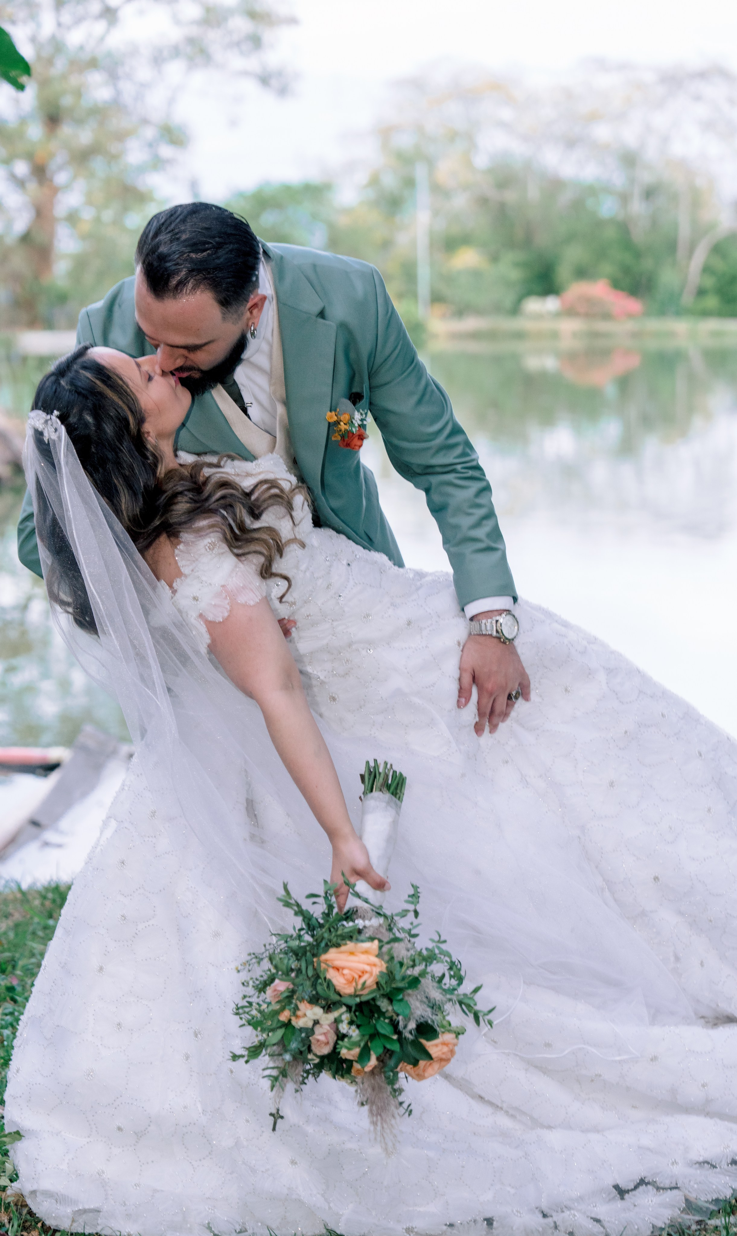 Los novios. Jose Florez wedding photographer in Colombia