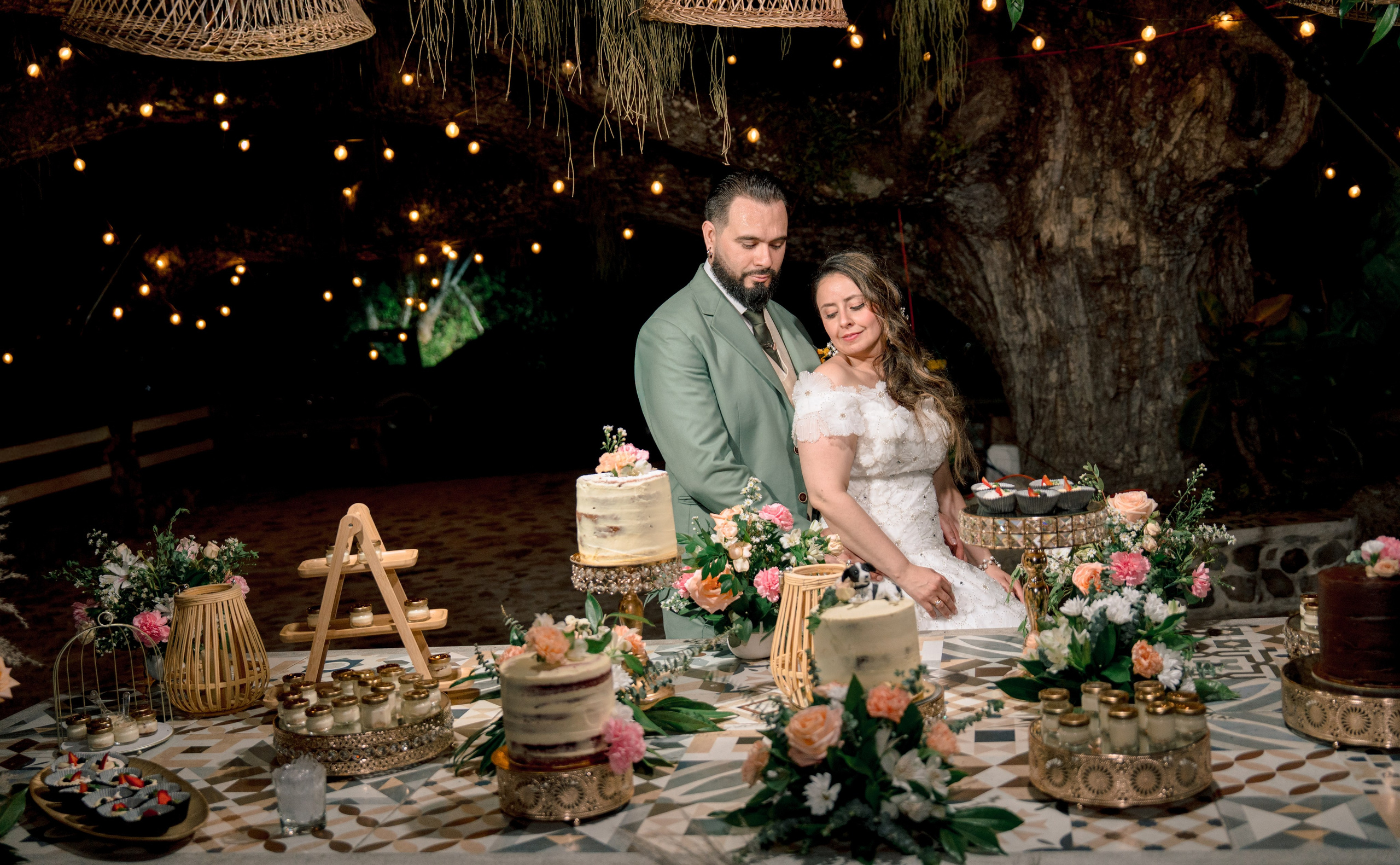 Los novios. Jose Florez wedding photographer in Colombia