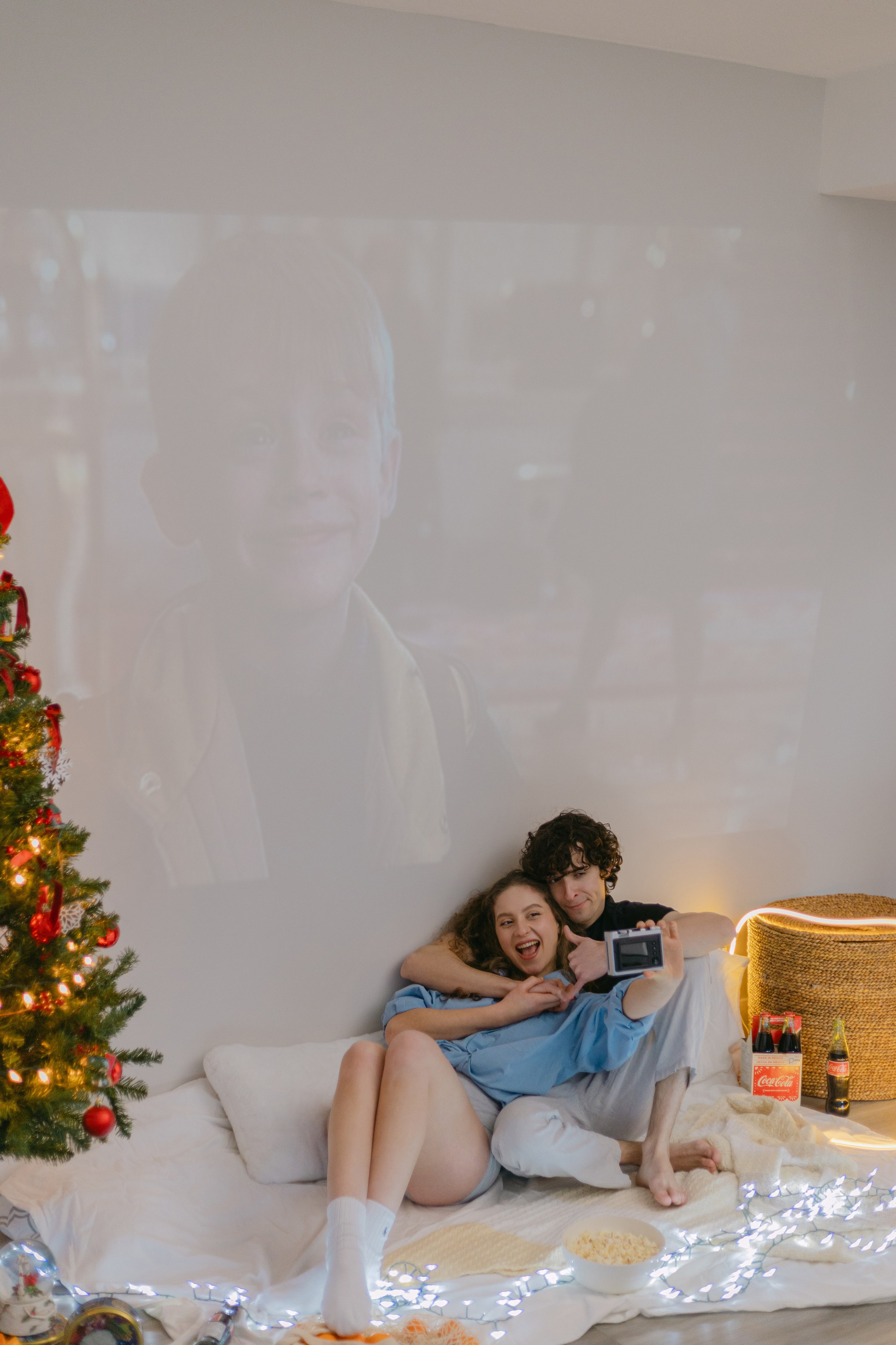 Christmas magic together. Photographer Elvira Hryshchenko