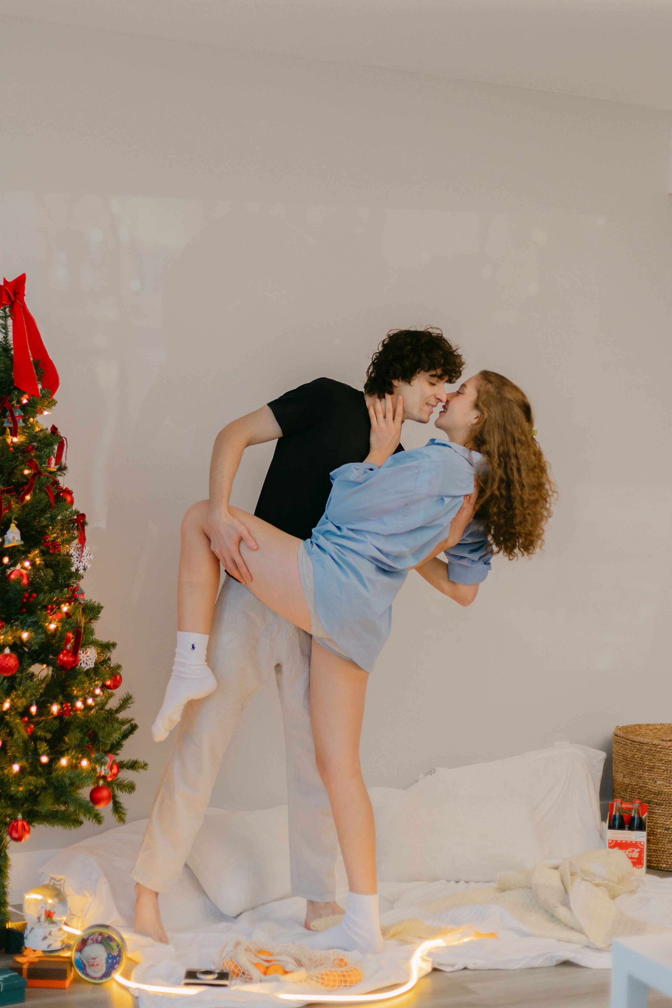 Christmas magic together. Photographer Elvira Hryshchenko